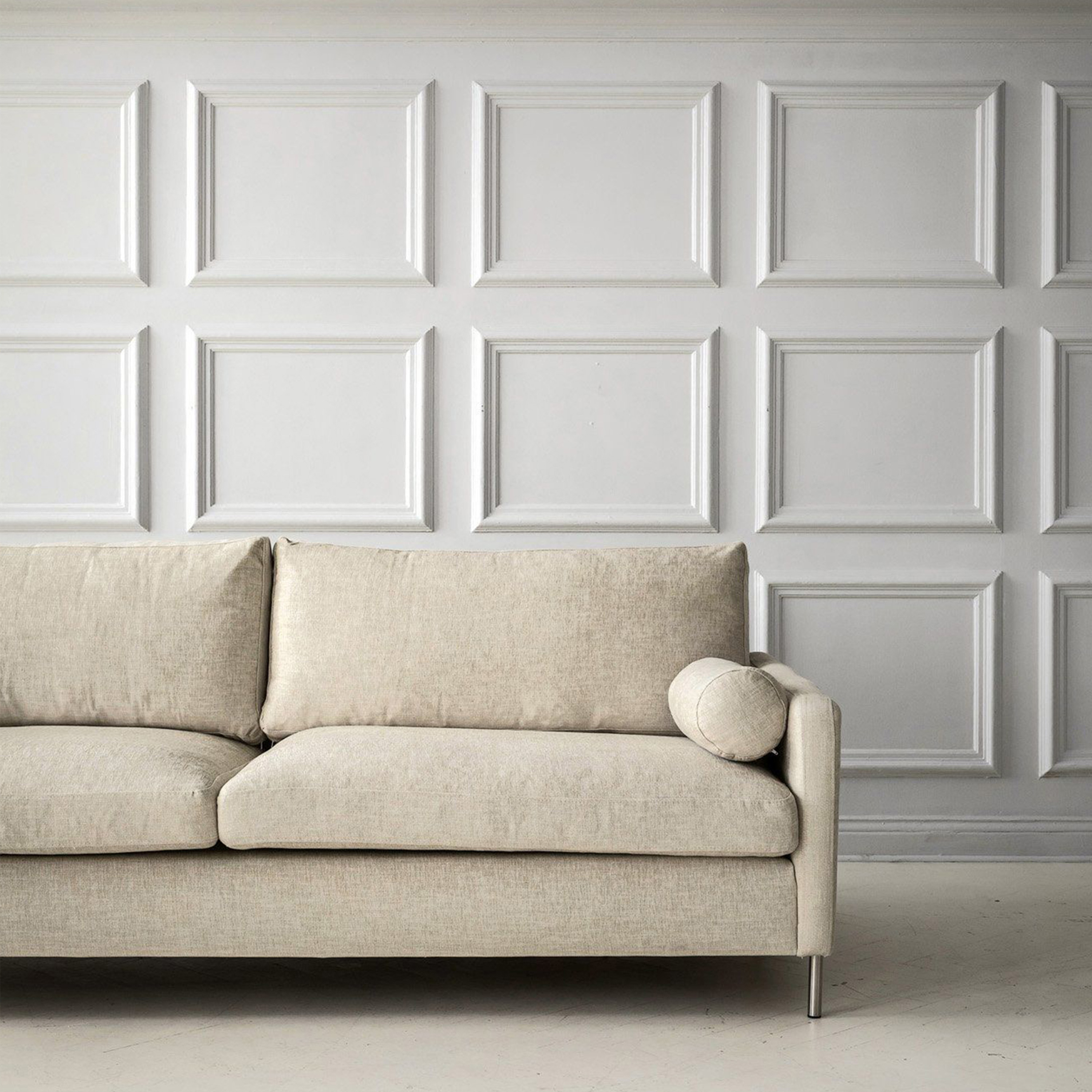 Sleepo Collection Åre 3-sits Soffa Beige 227cm