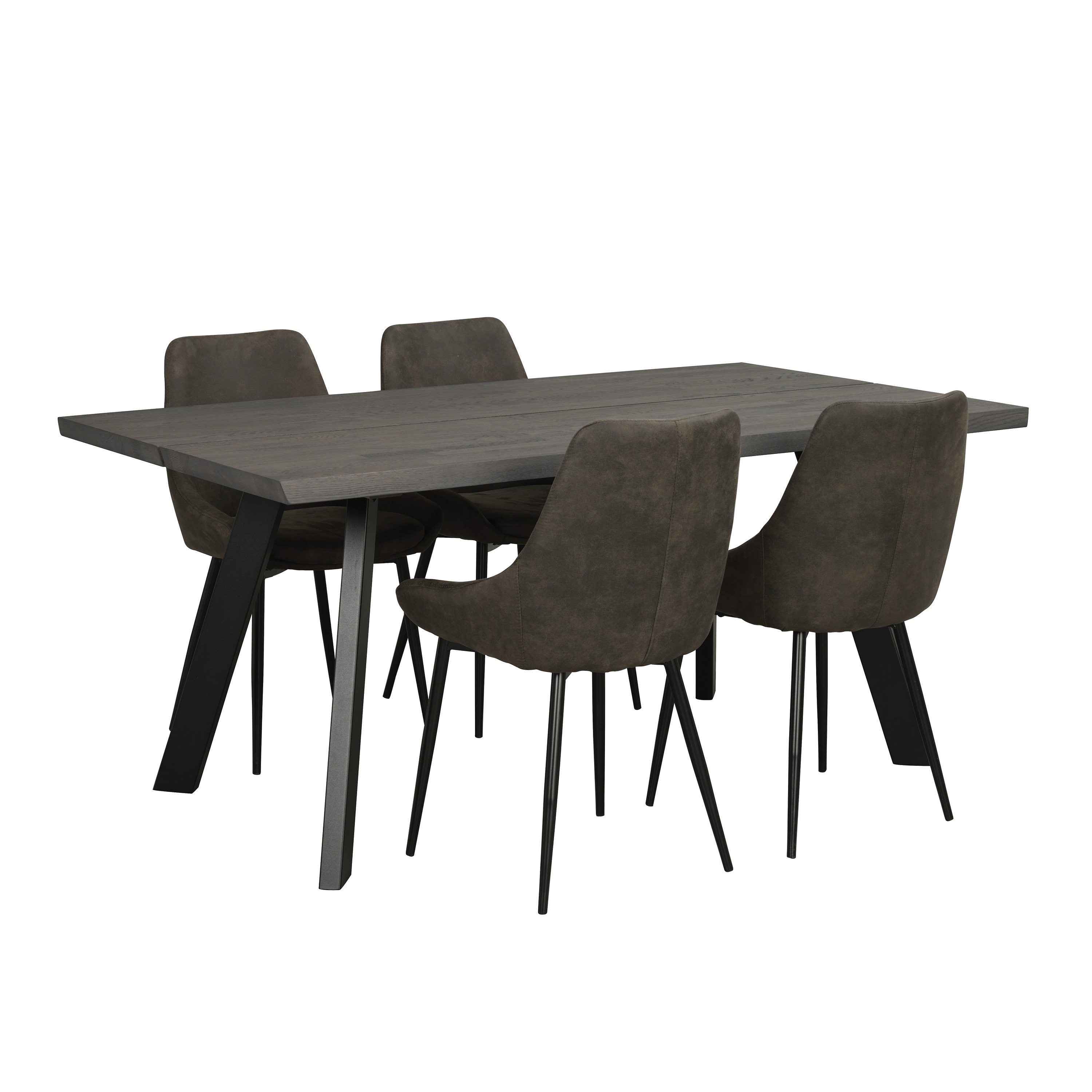 Rowico Home Fred Matbord Mörkbrun 170cm