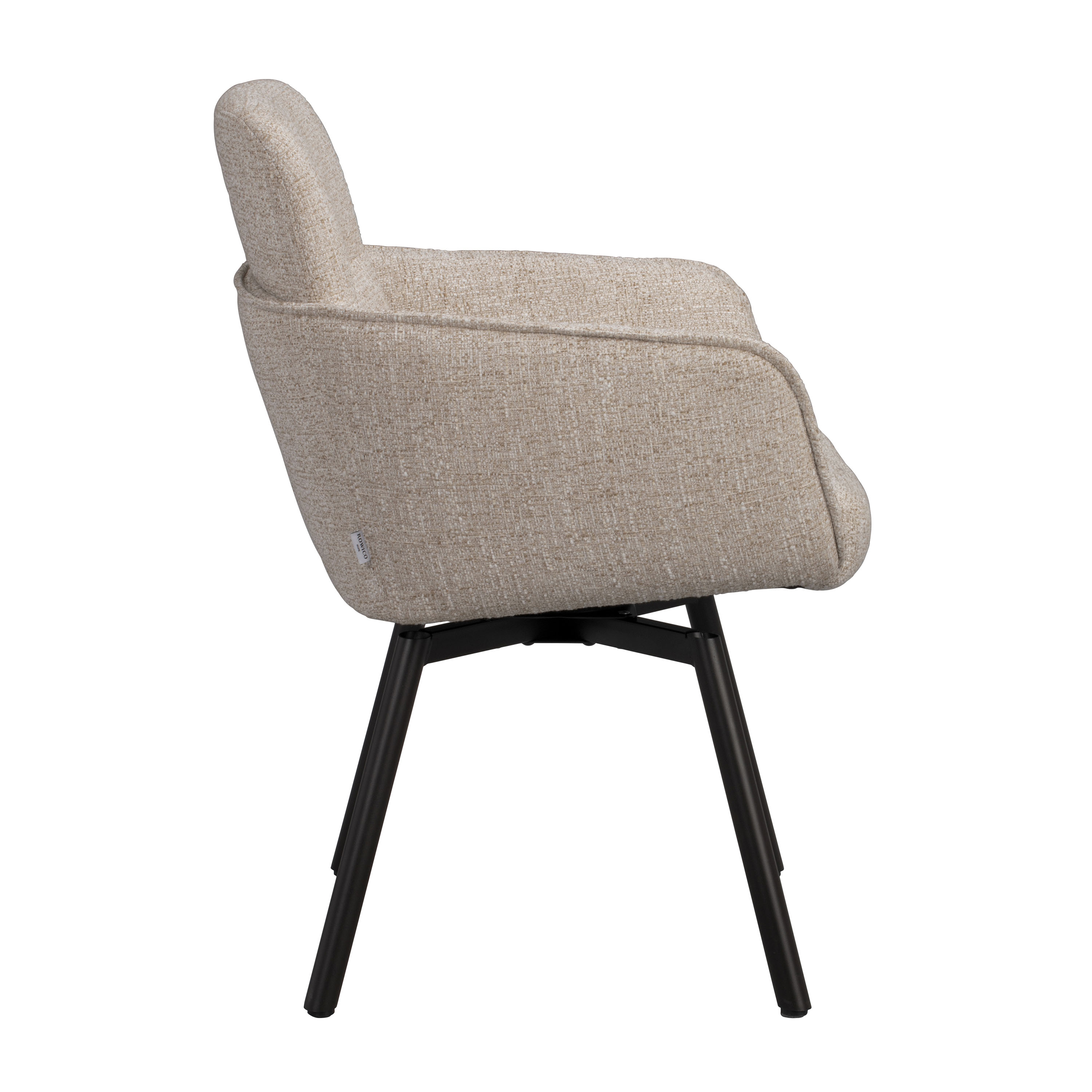 Rowico Home Roswell Karmstol Ljusbeige/Brun