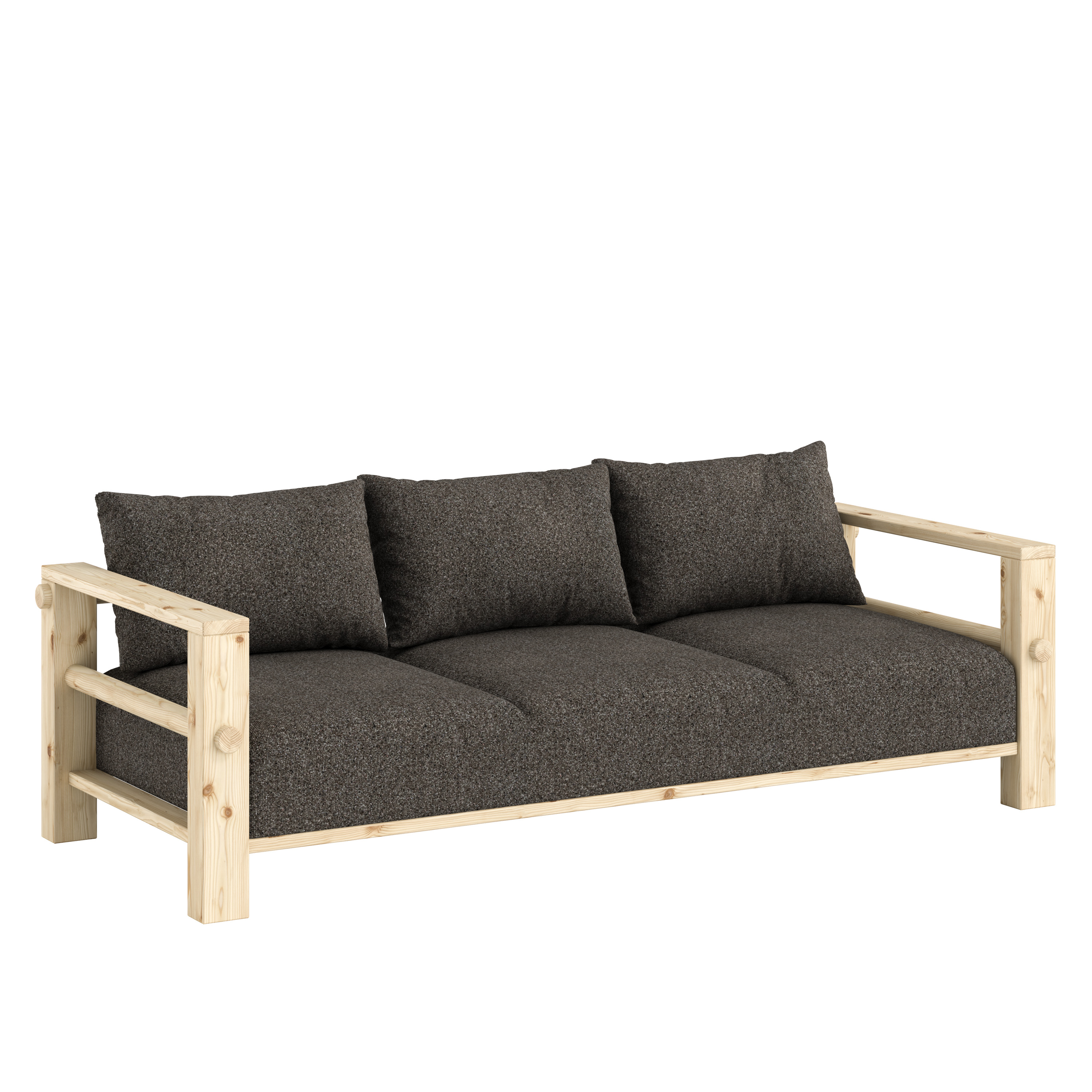 Karup Design Bare Bäddsoffa Raw/Mellow Brown