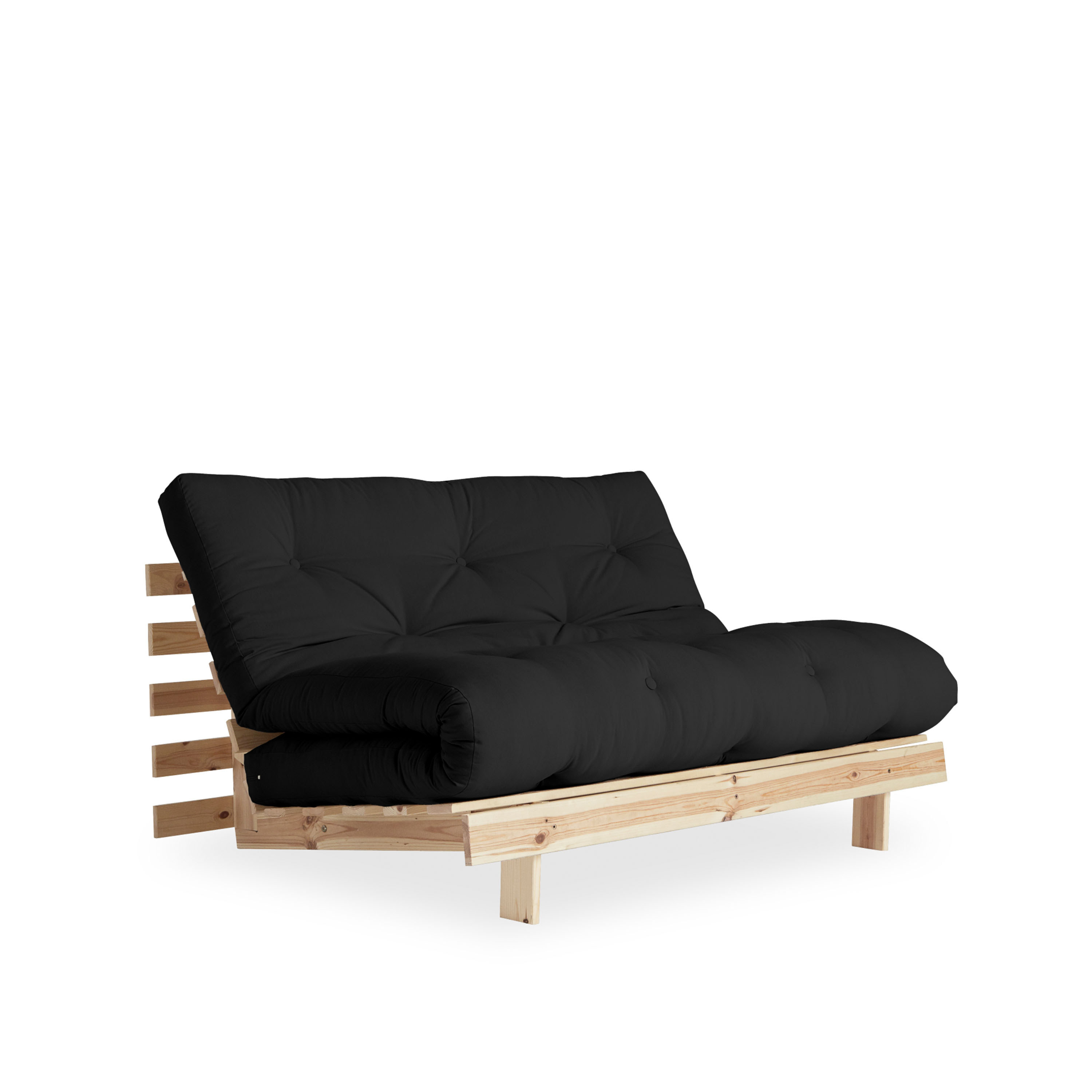 Roots Sovesofa Natur/Dark Grey 140cm
