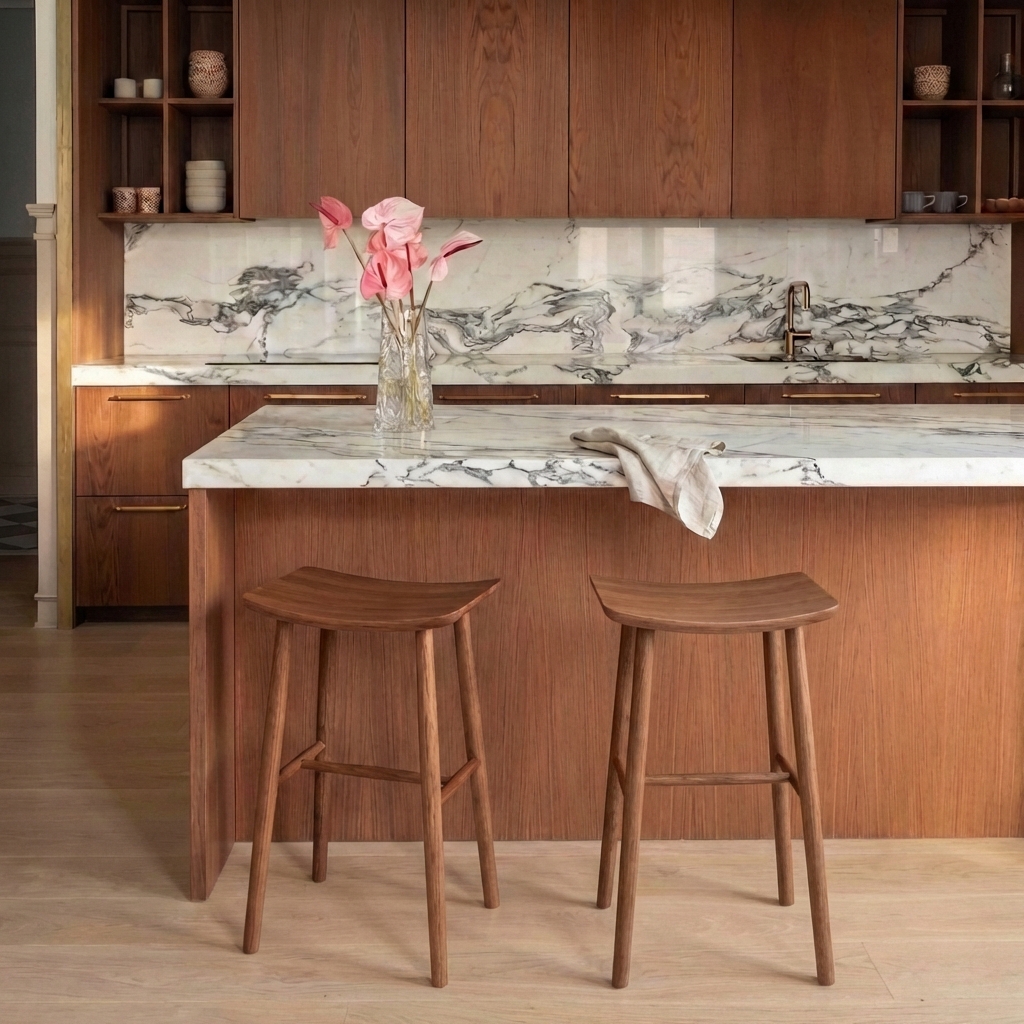 Sleepo Collection Charlie Barstol Valnøtt