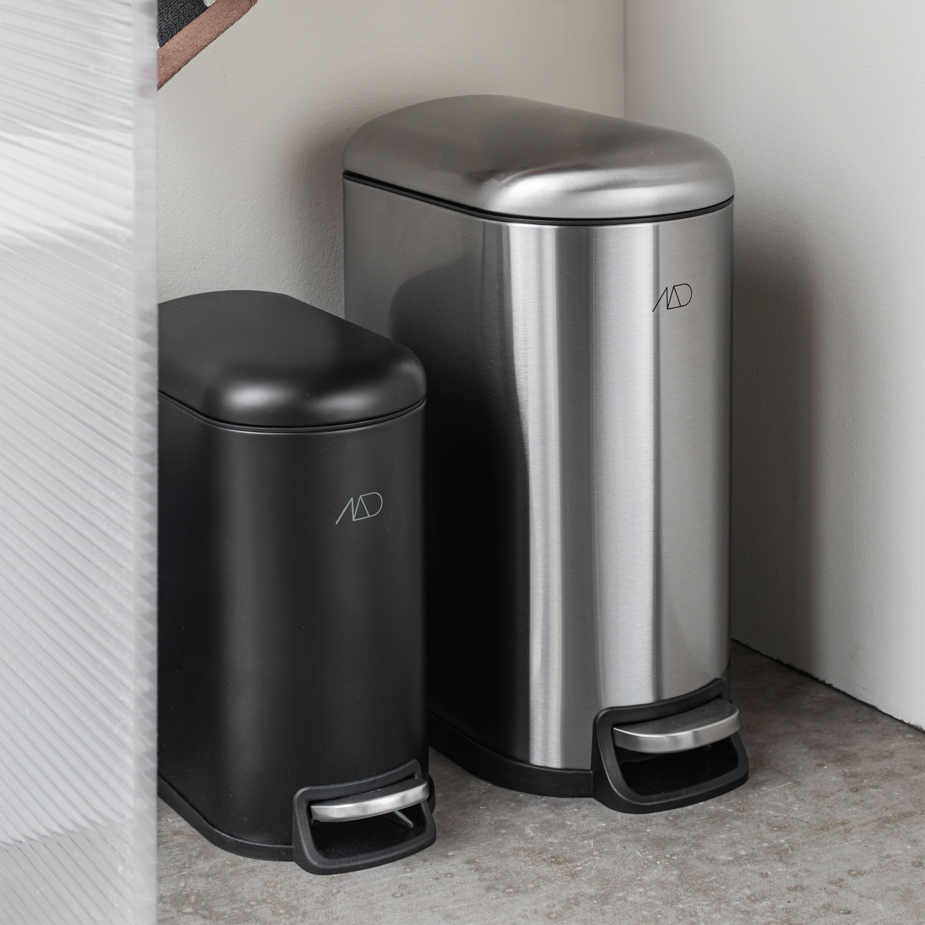 Mette Ditmer Mini-Walther Treteimer Schwarz