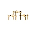STOFF Nagel Ljusstake Solid Brass 3-pack