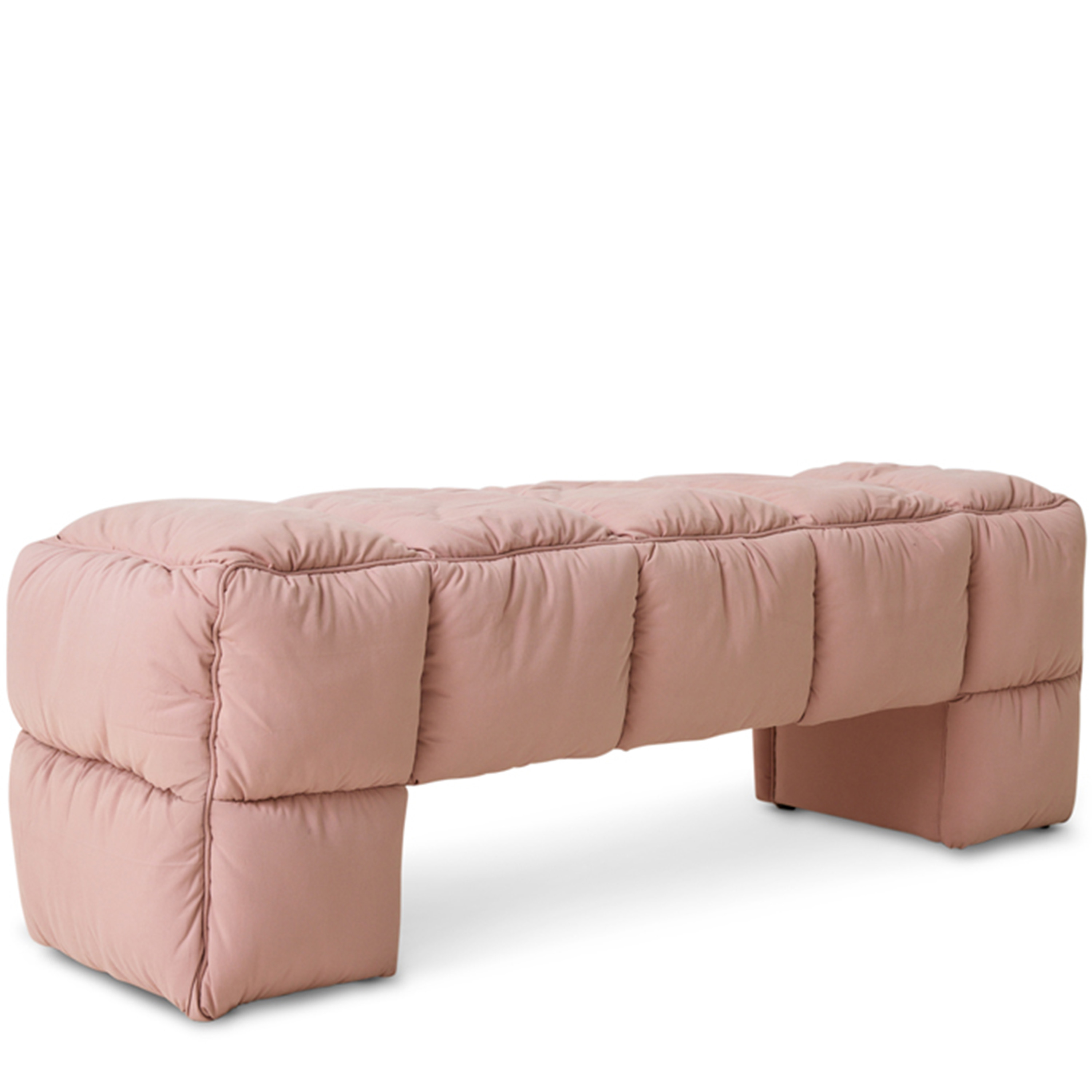 HKliving Puffy Bänk Blush