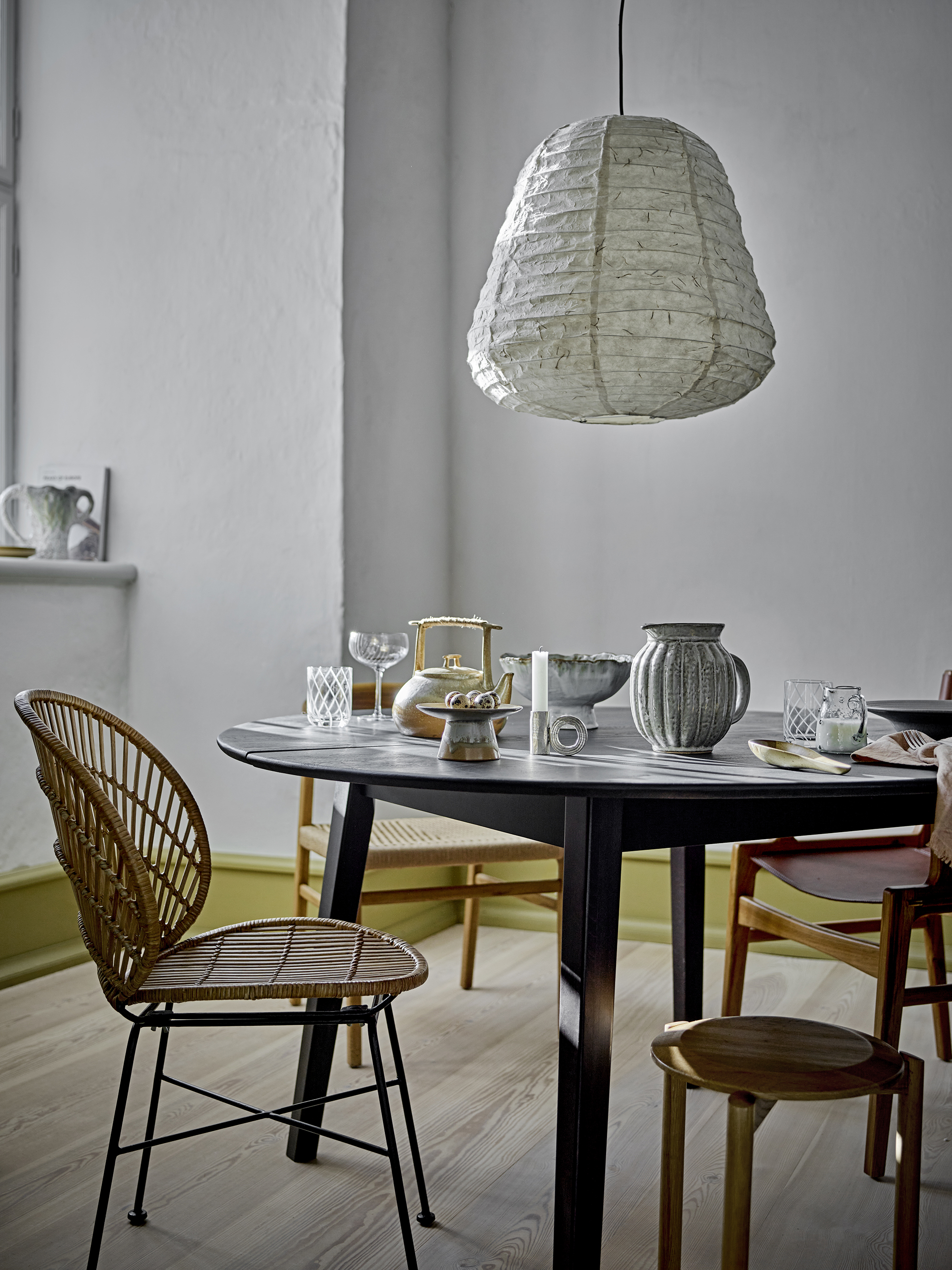 Bloomingville Peron Spisebord Svart 140cm