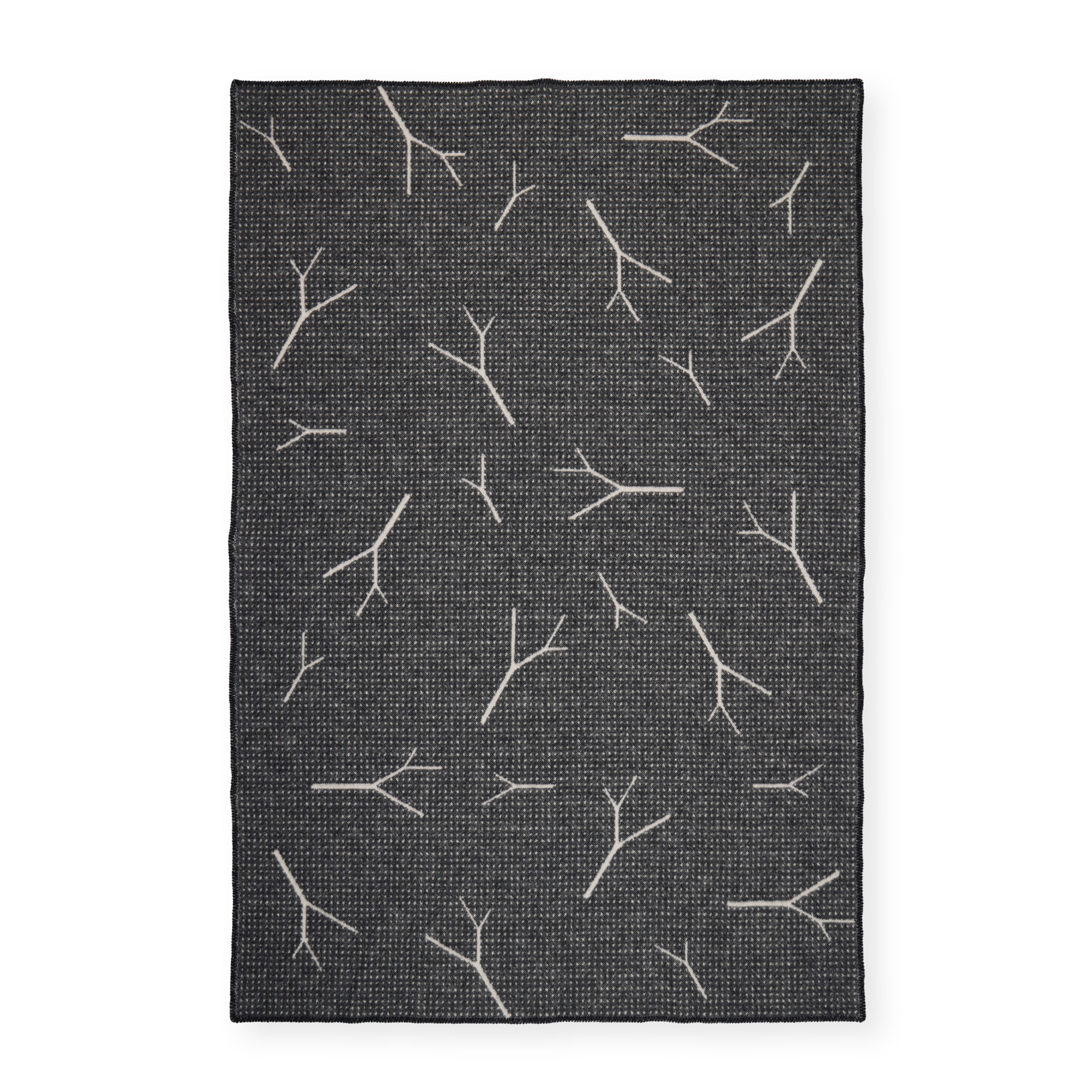 Northern Fall Pledd Svart 130x170