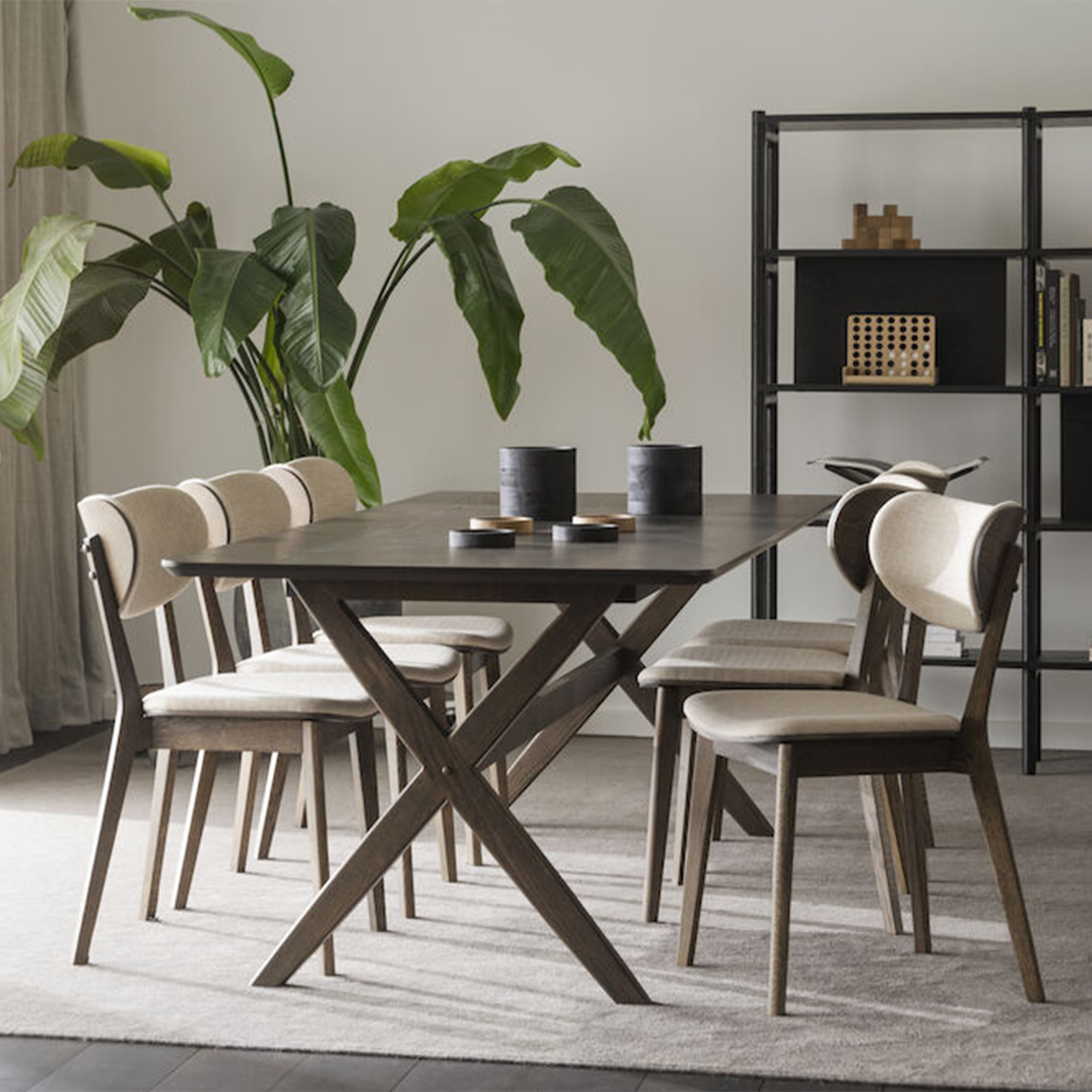 Rowico Home Calverton Esstisch aus brauner Eiche, 230 cm lang