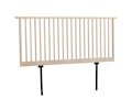 Riggins Sänggavel Vitpigmenterad Ek 180cm