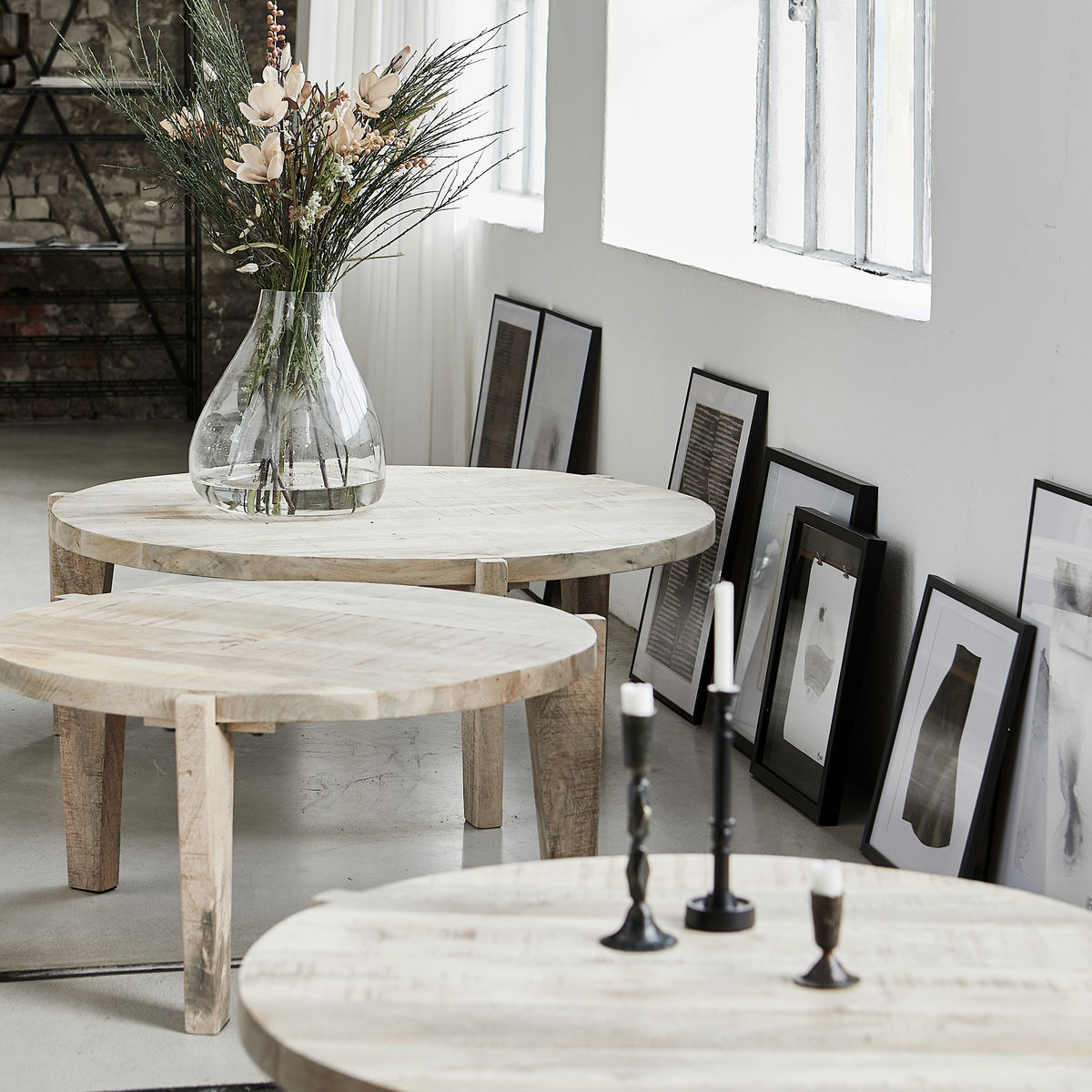 House Doctor Bali Soffbord Natur 110cm