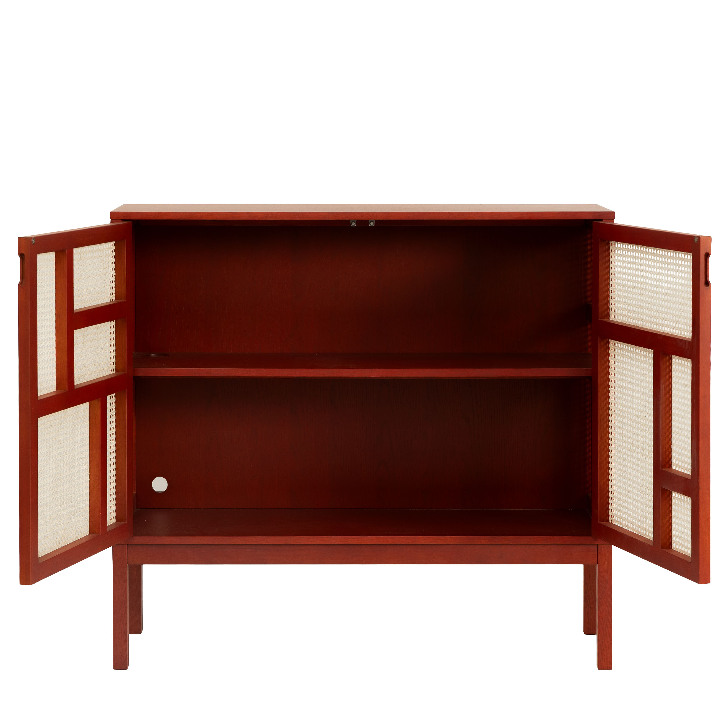 Design House Stockholm Air Sideboard Red 110x120