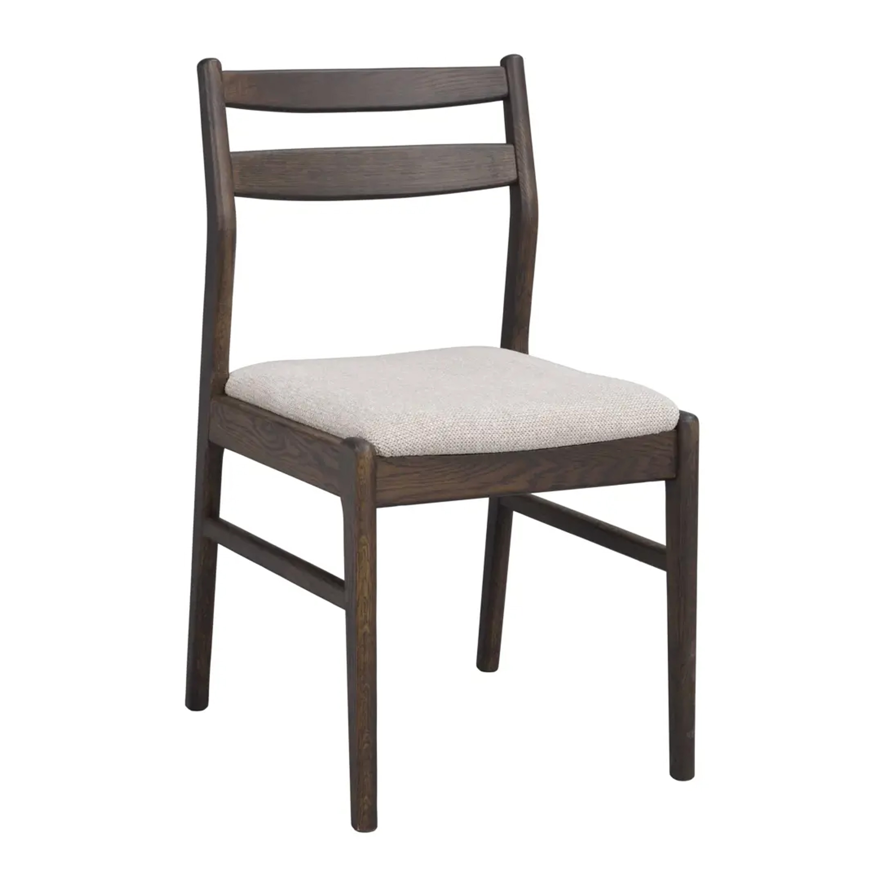 Kerwin Matstol Brun Ek/Ljusbeige