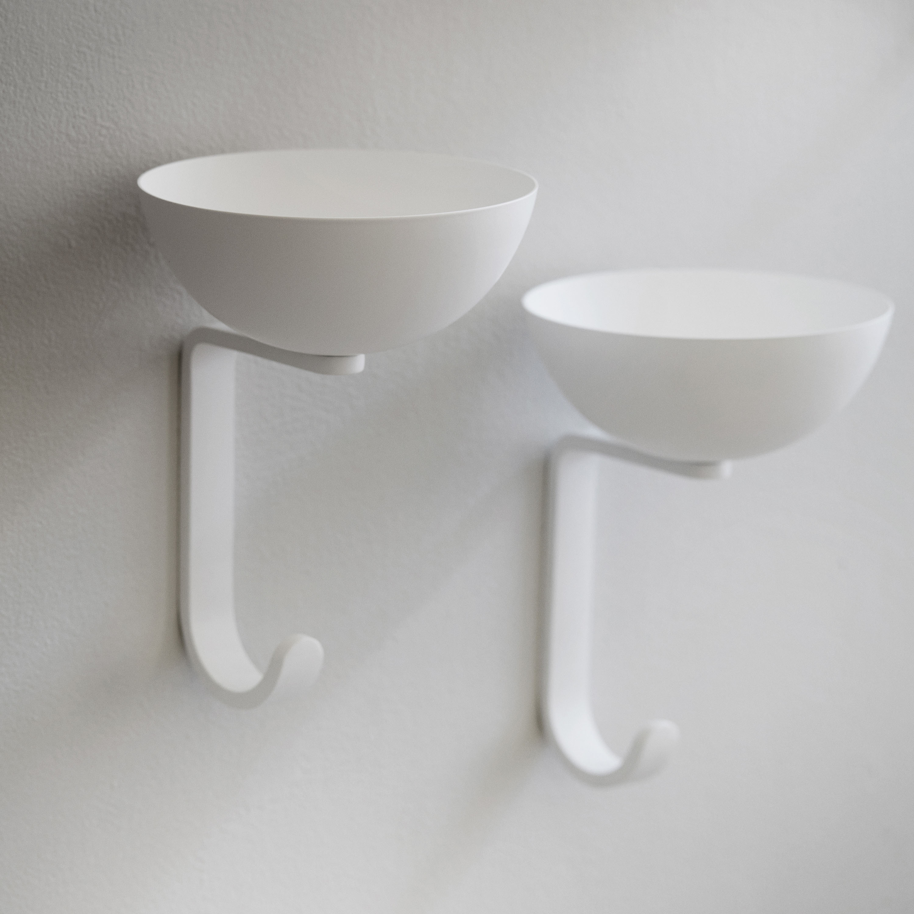 Northern Nest Väggkrok White Matt