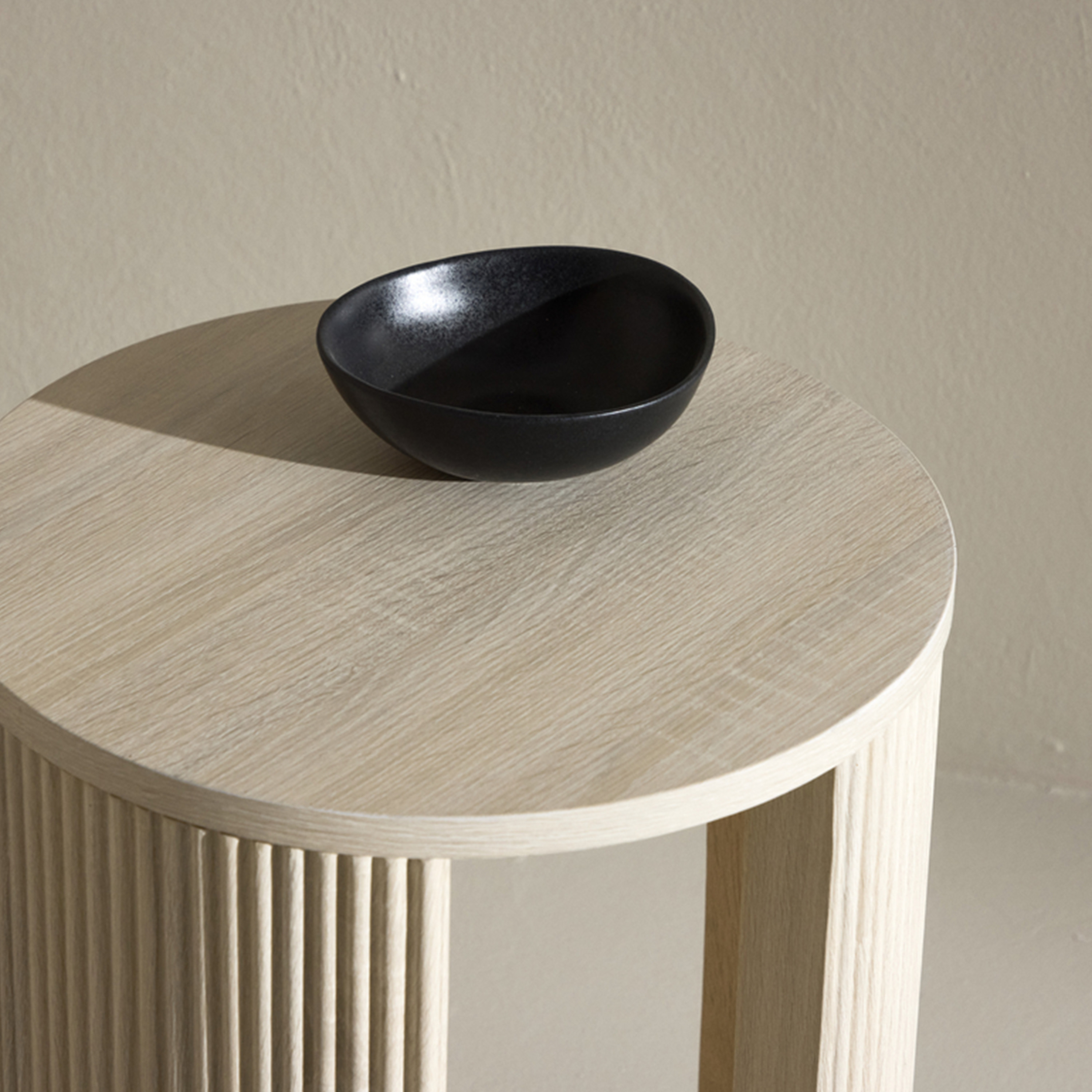 Venture Home Bristol Soffbord Vitpigmenterad Ø40