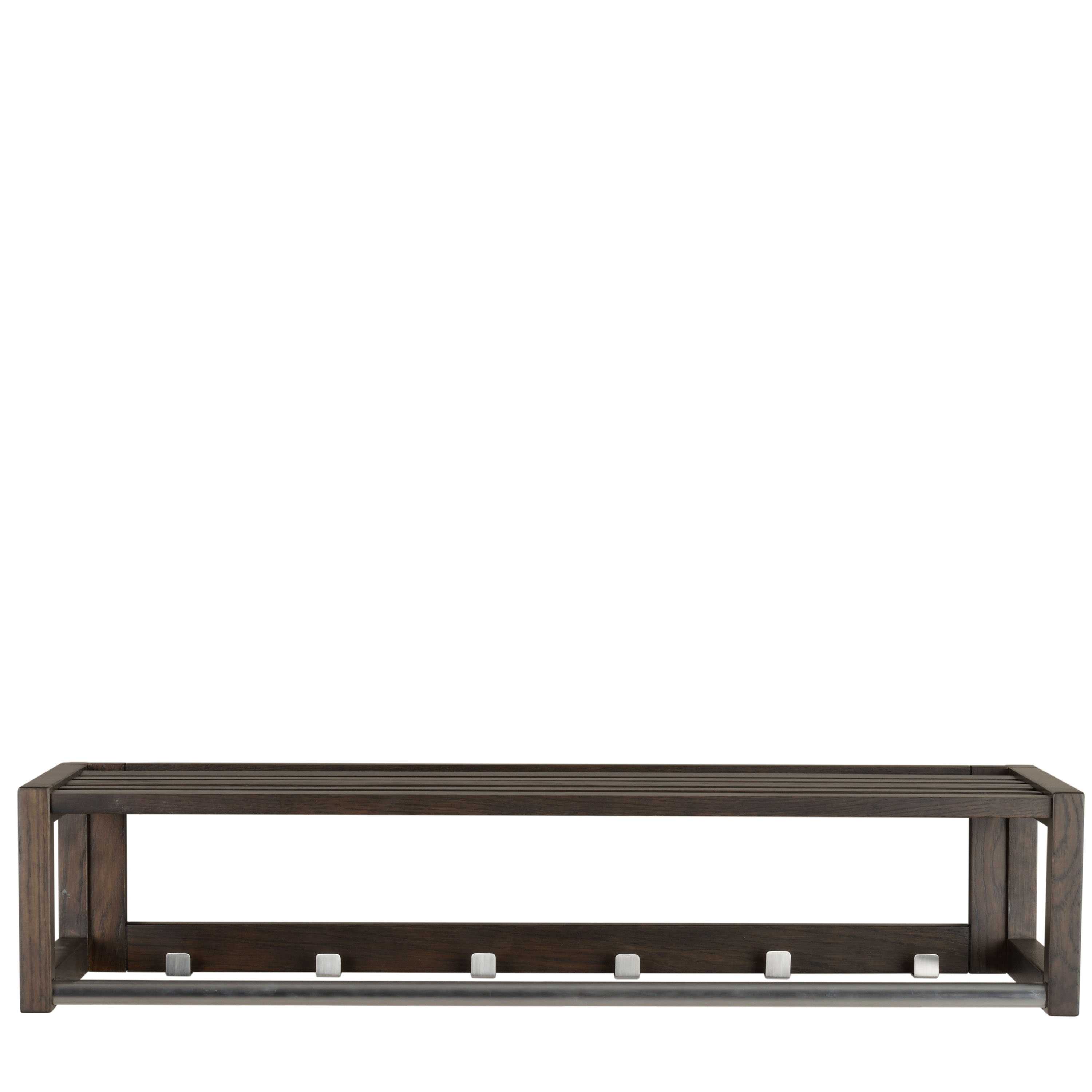 Rowico Home Confetti Hutablage Braun lackiert 80cm