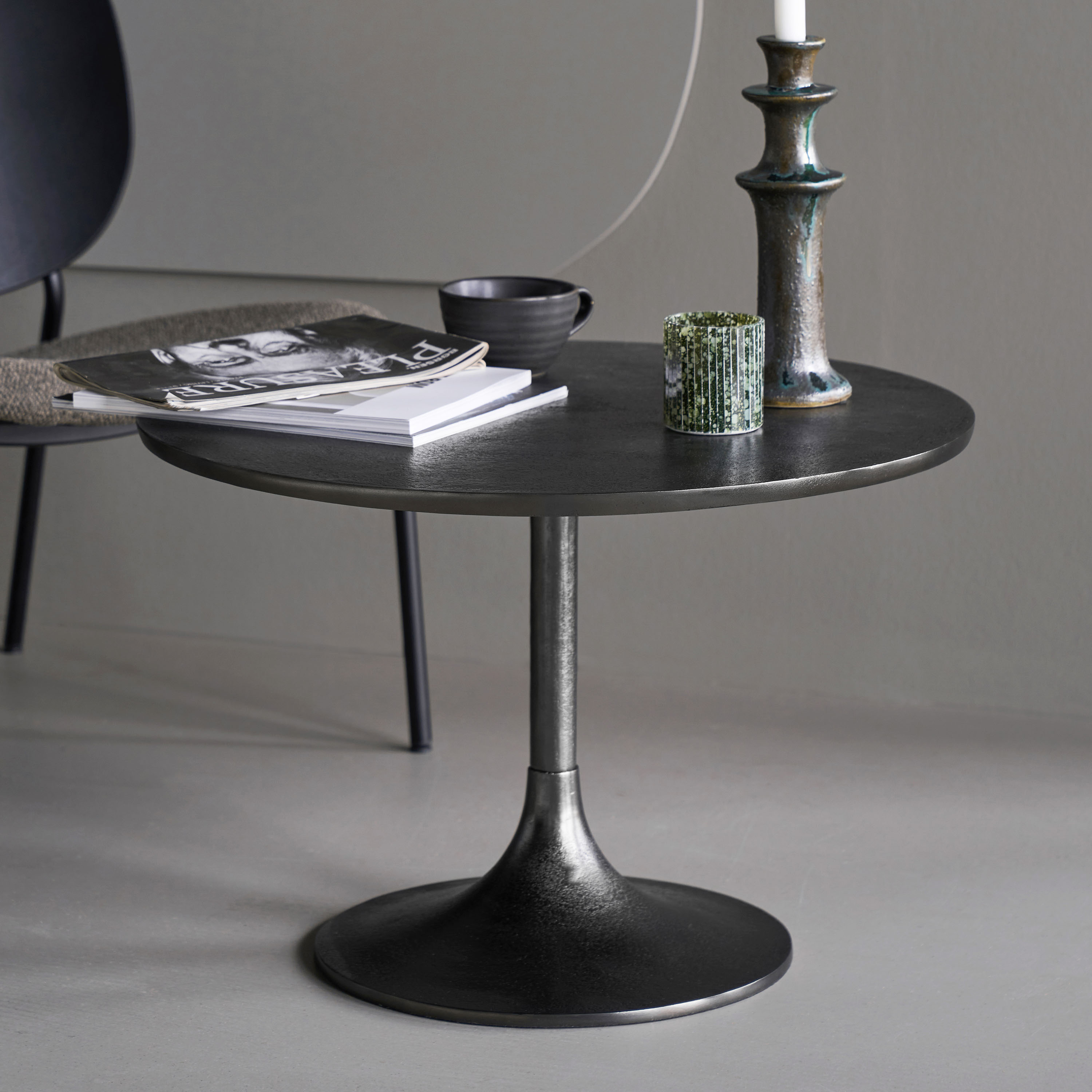 House Doctor Pan Sohvapöytä Musta Ø61