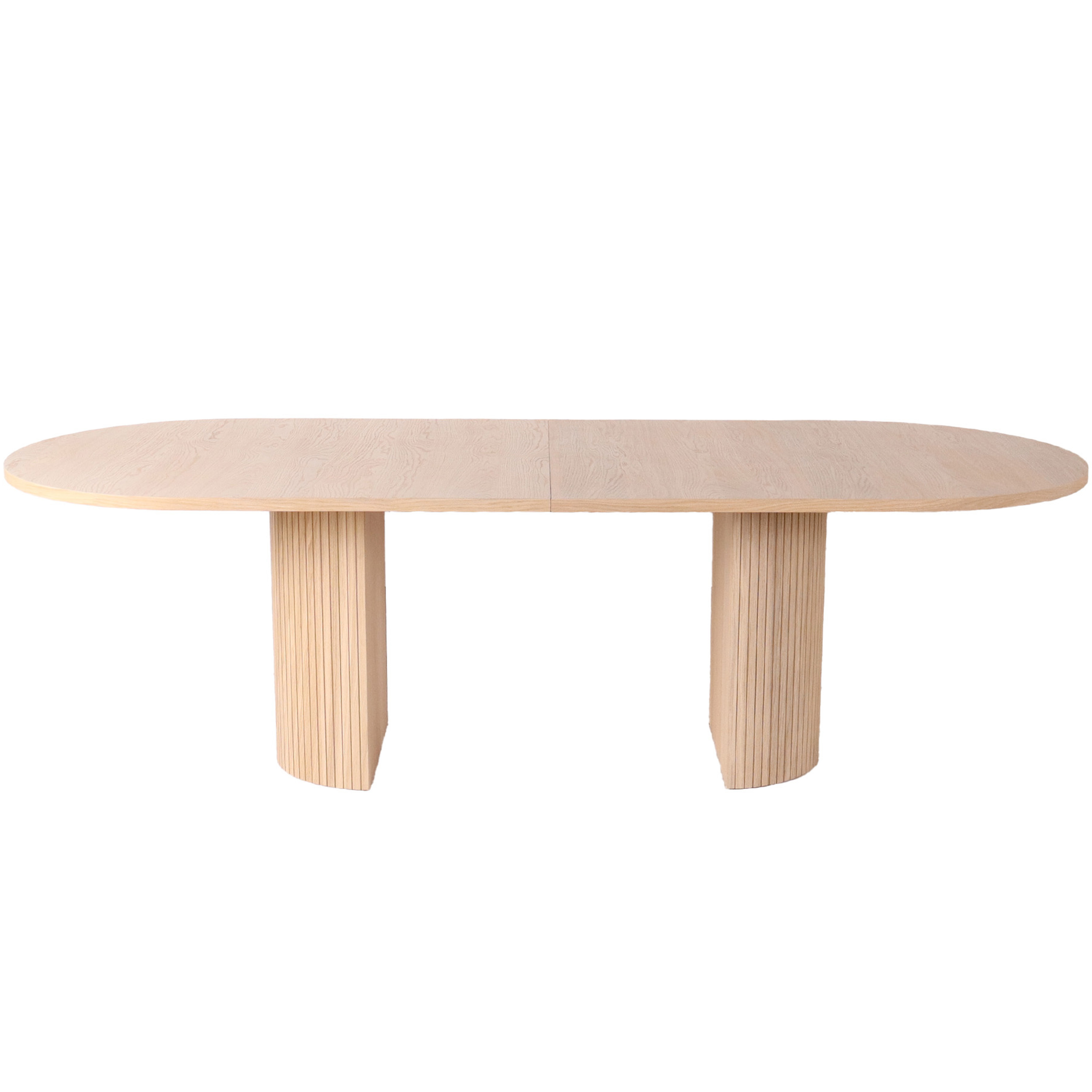 Bauer Spisebord Hvitoljet Eik 220+50