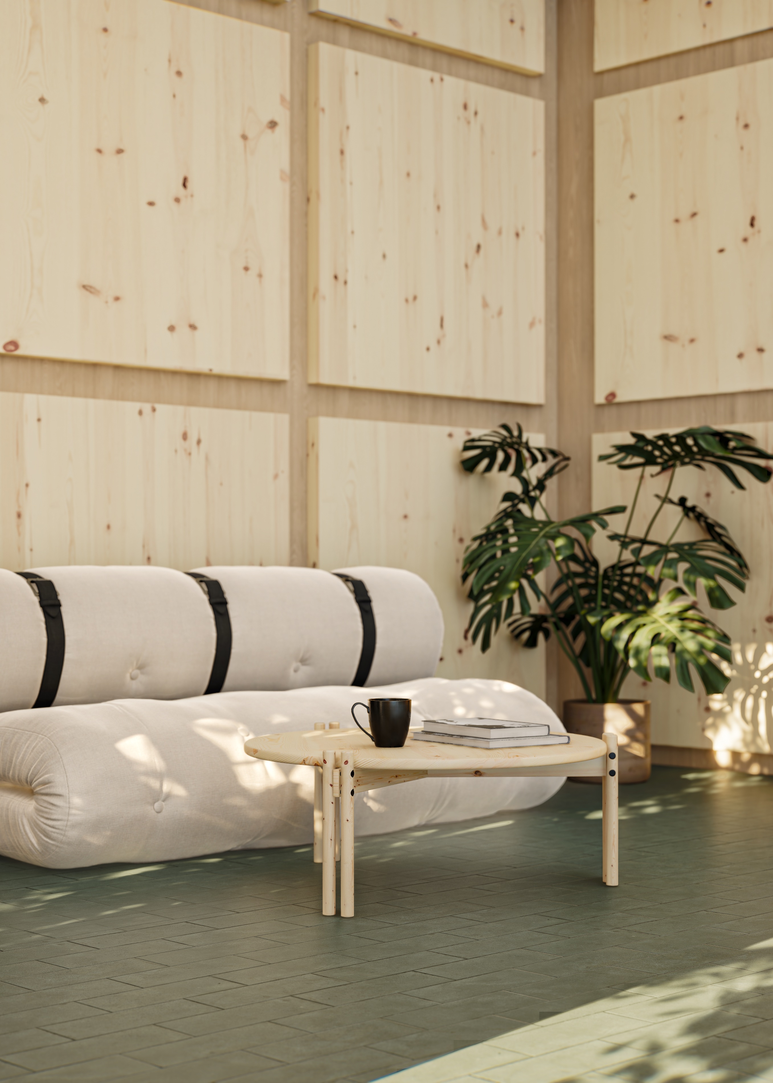 Karup Design Sticks Sofabord Natur Lav