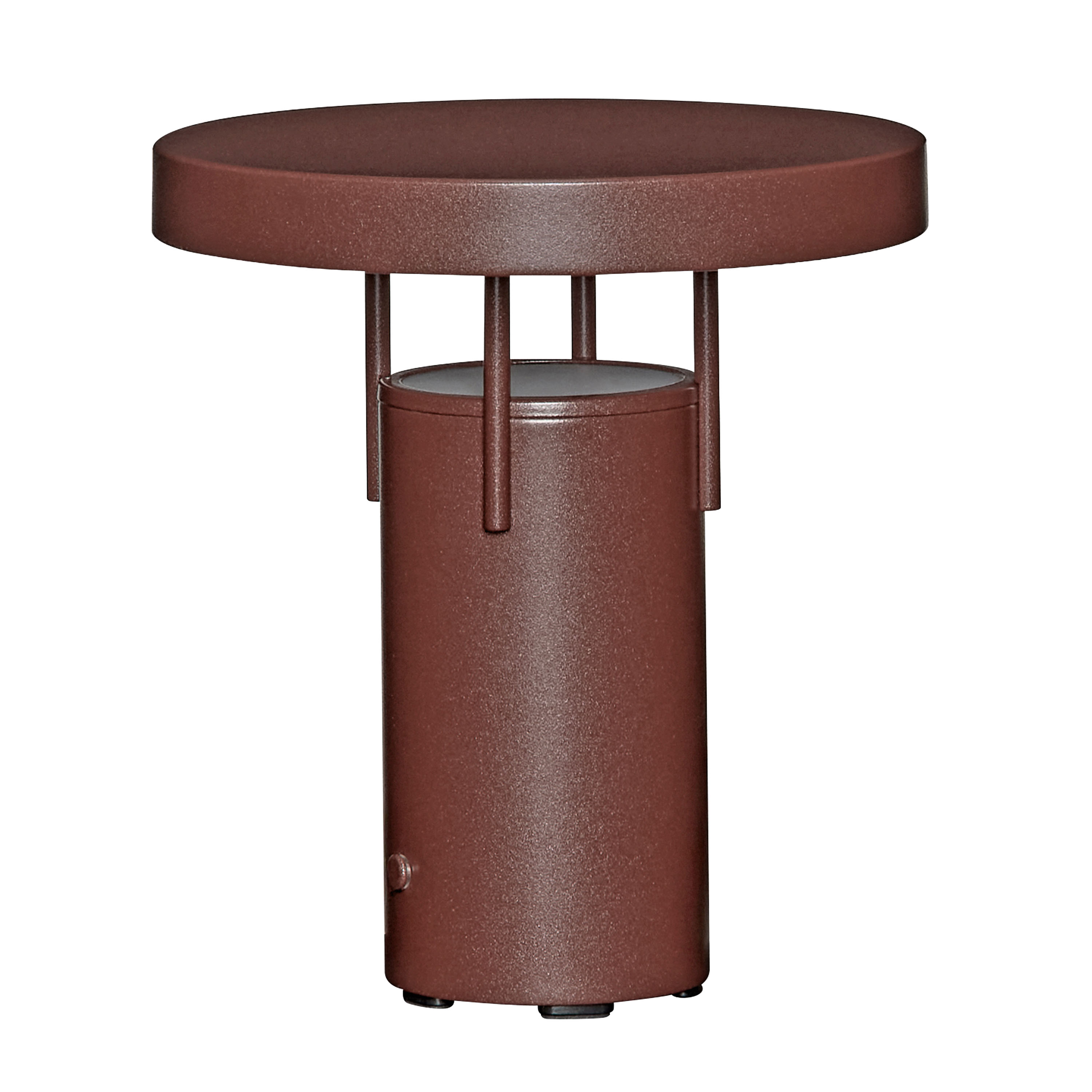 BringMe Tragbare Lampe Mini Metallic Burgundy 20cm