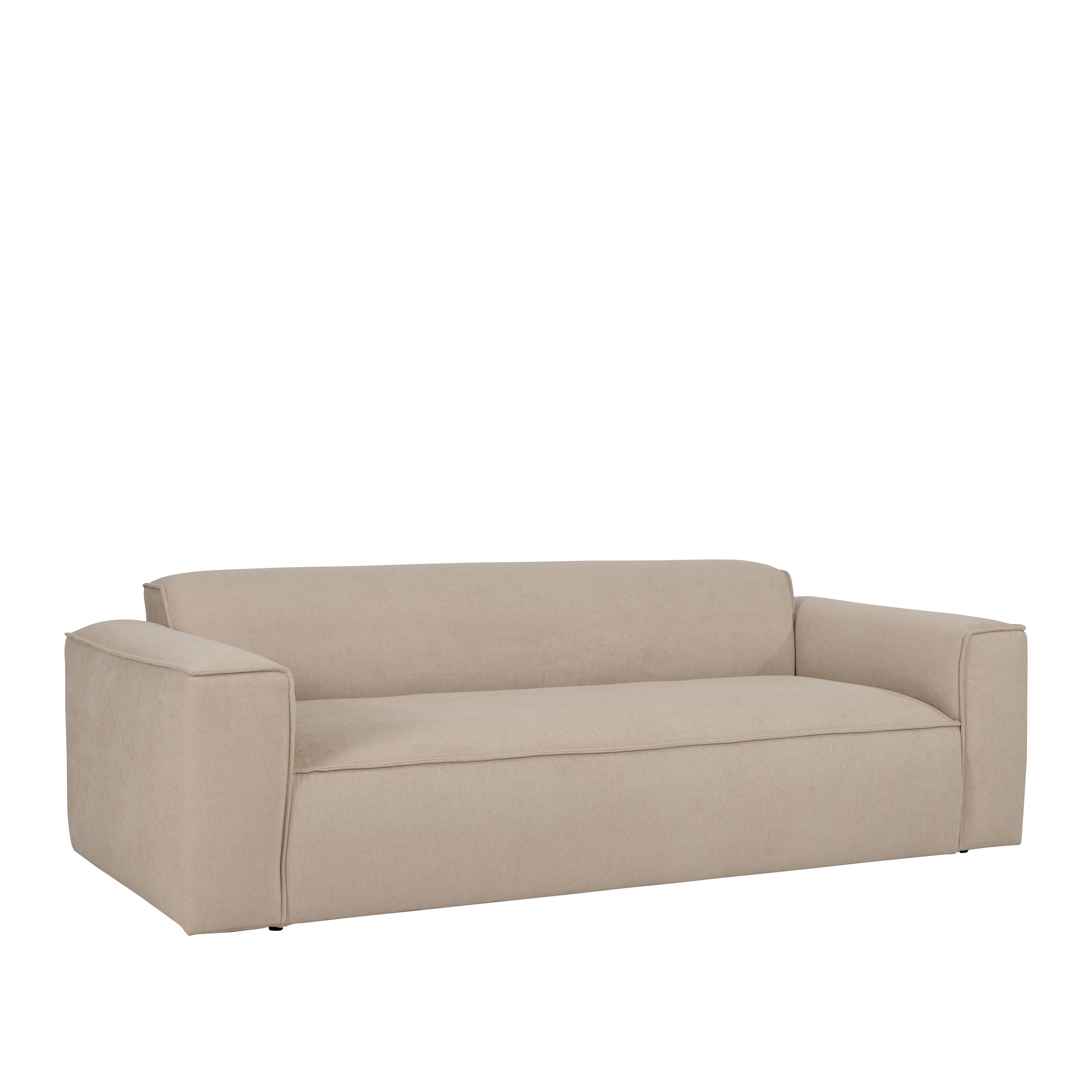 Sleepo Collection Bobbie 3-istuttava Sohva Beige 229 cm