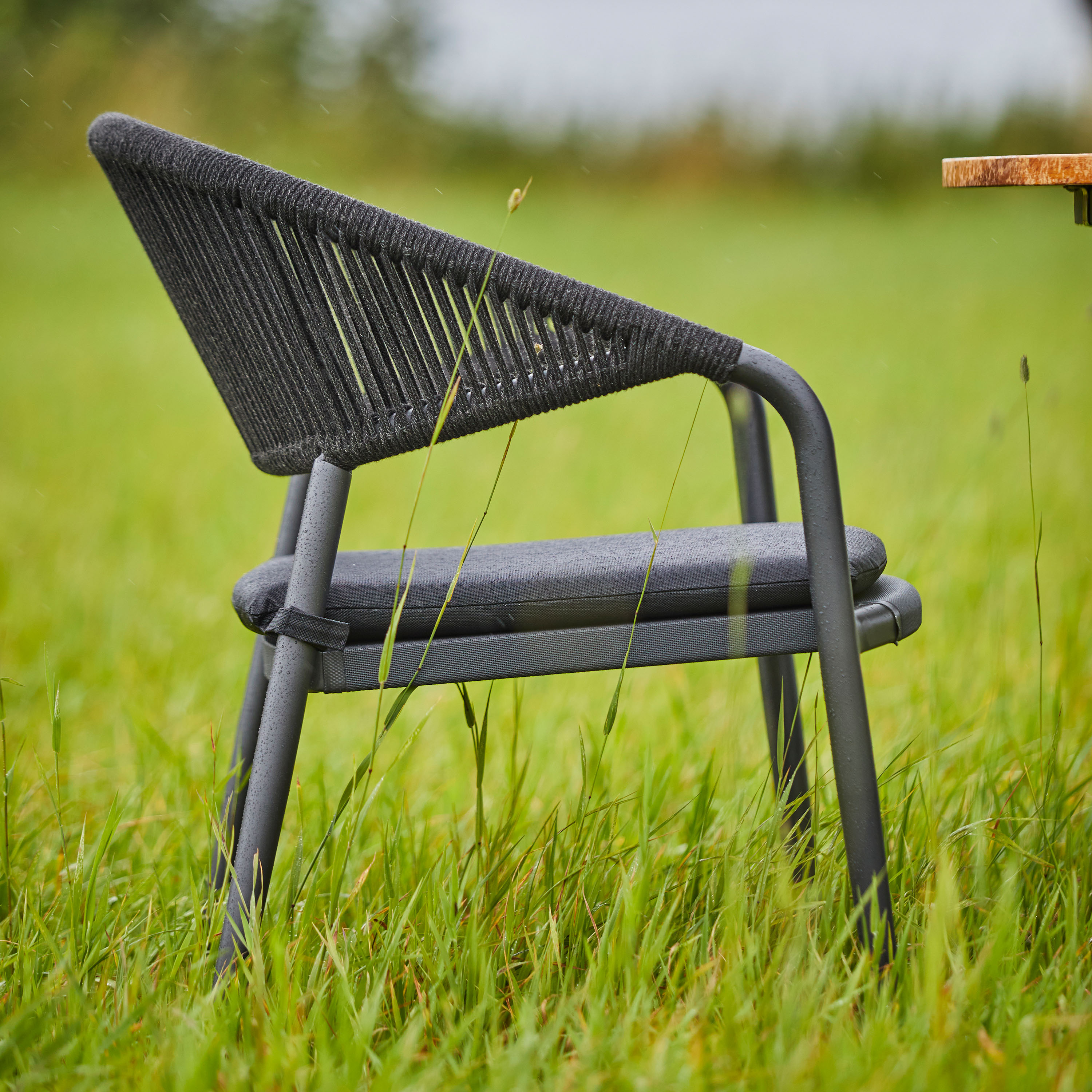 Hillerstorp Ekeryd Stol Antracitgrå 4-pack