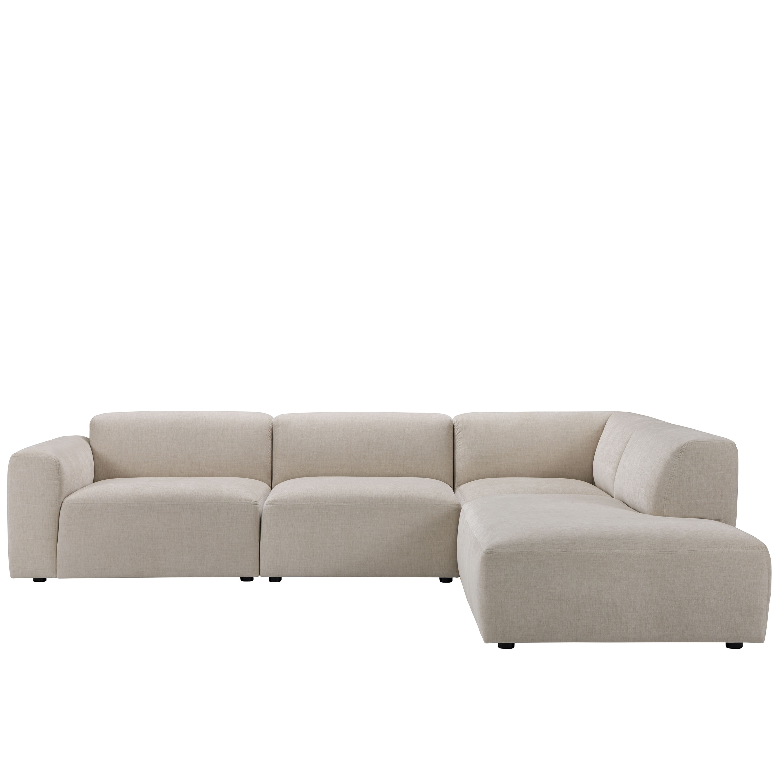 Thalia Hjørnesofa Open End Høyre Light Nature 313x245
