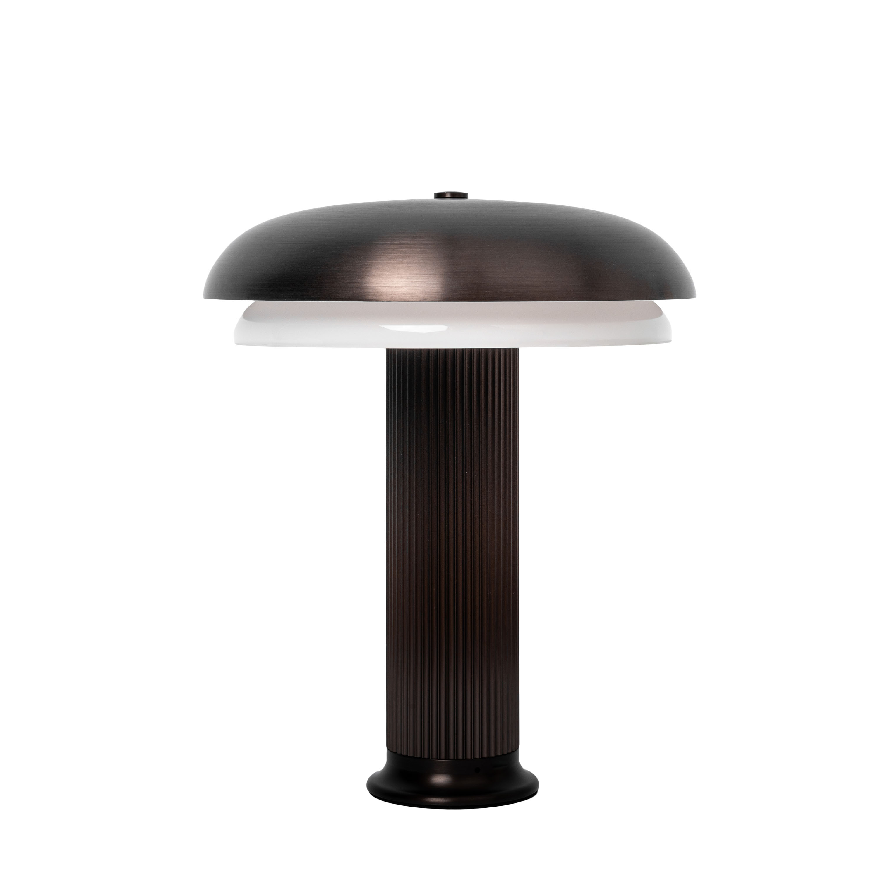LYFA - Noote Tragbare Tischleuchte Bronze 20 cm - Braun - Tragbare lampen