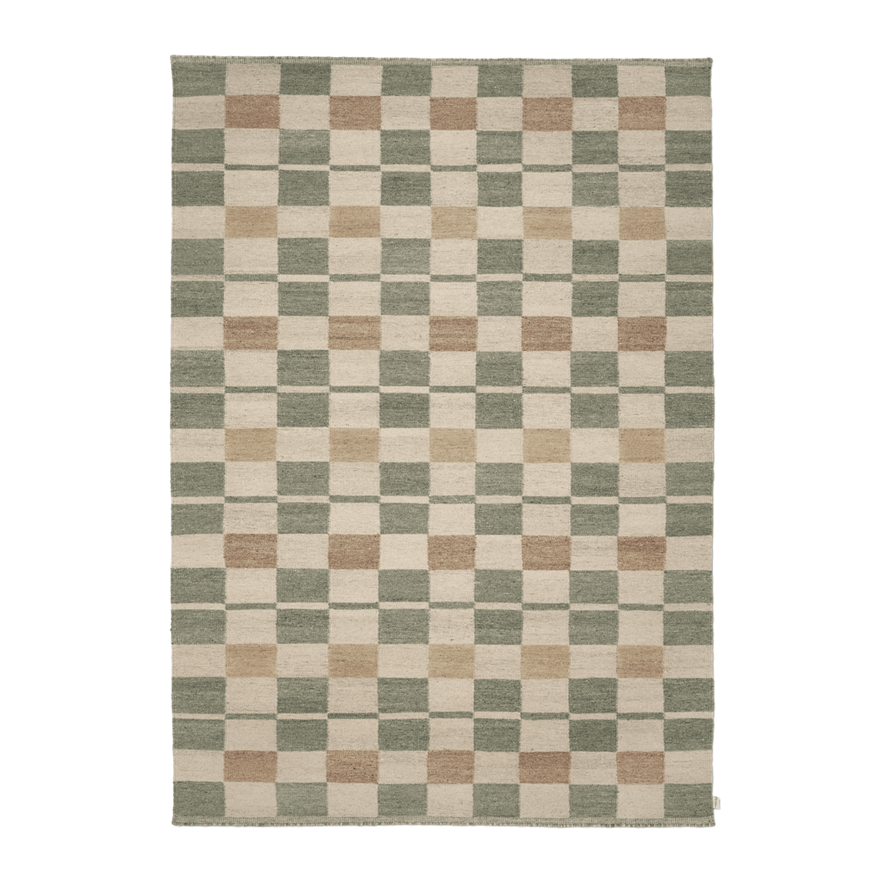 Rutvik Ullmatta Grön 200x300