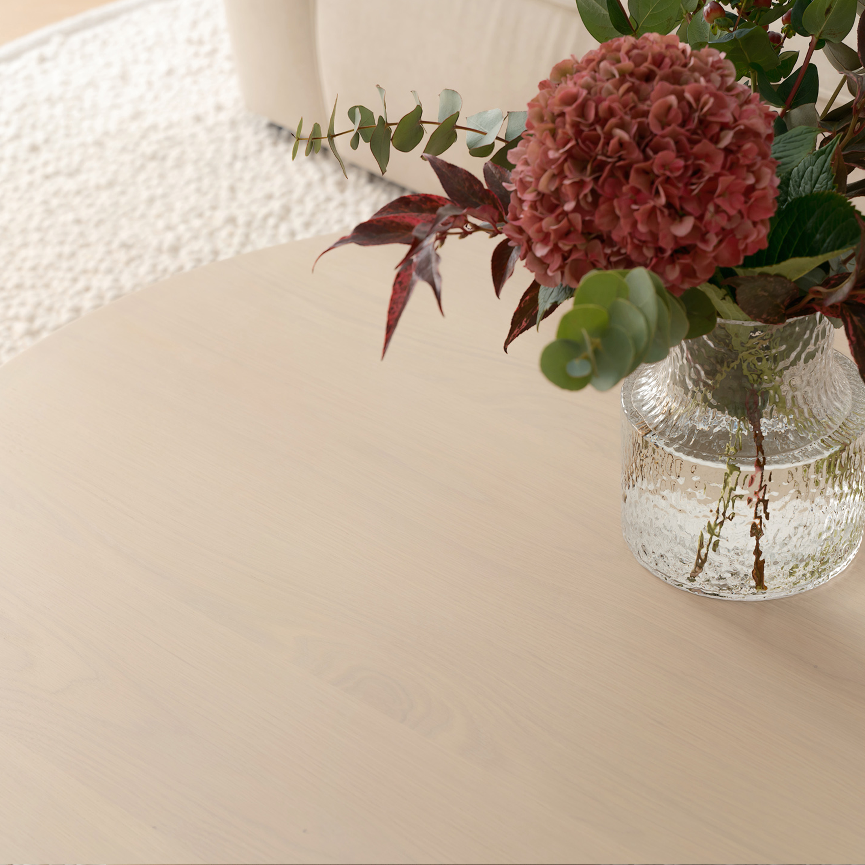 Sleepo Collection Gia Sofabord Hvitoljet Eik 90 cm