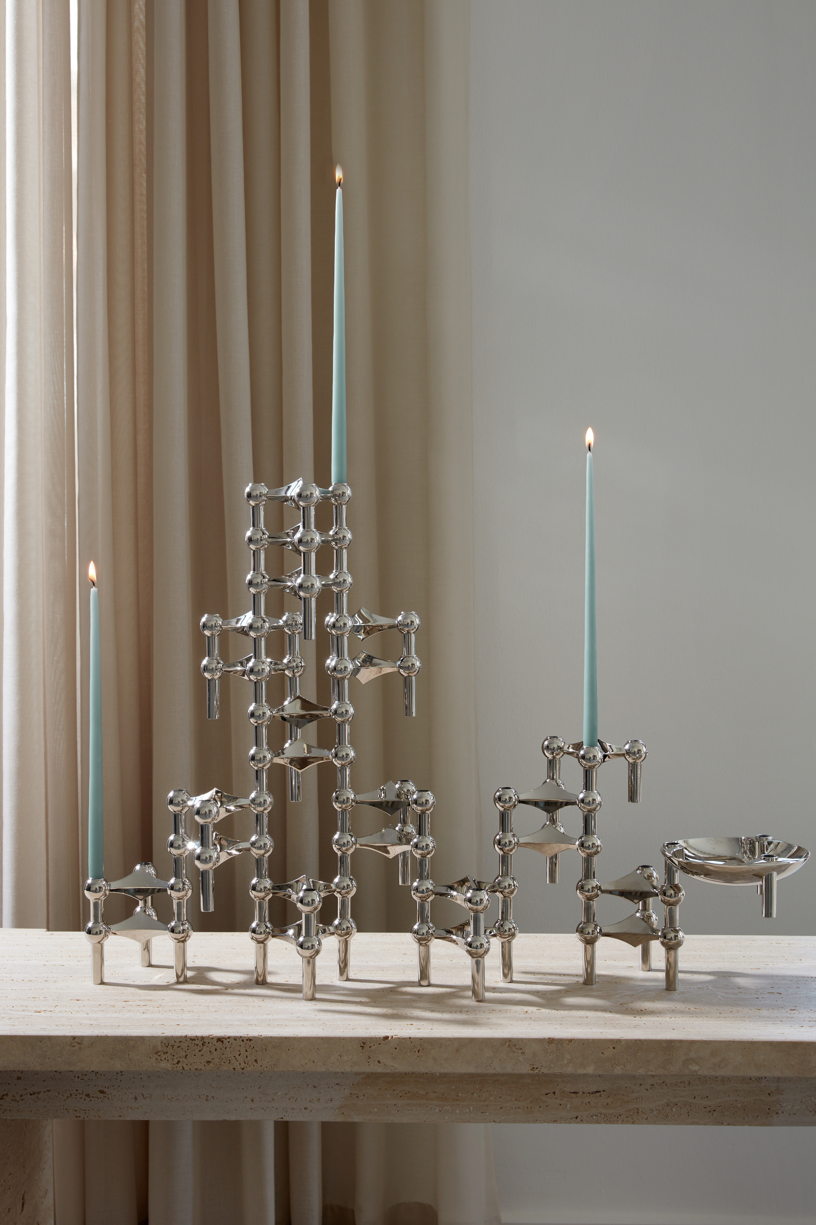 Stoff STOFF Nagel Skål Chrome