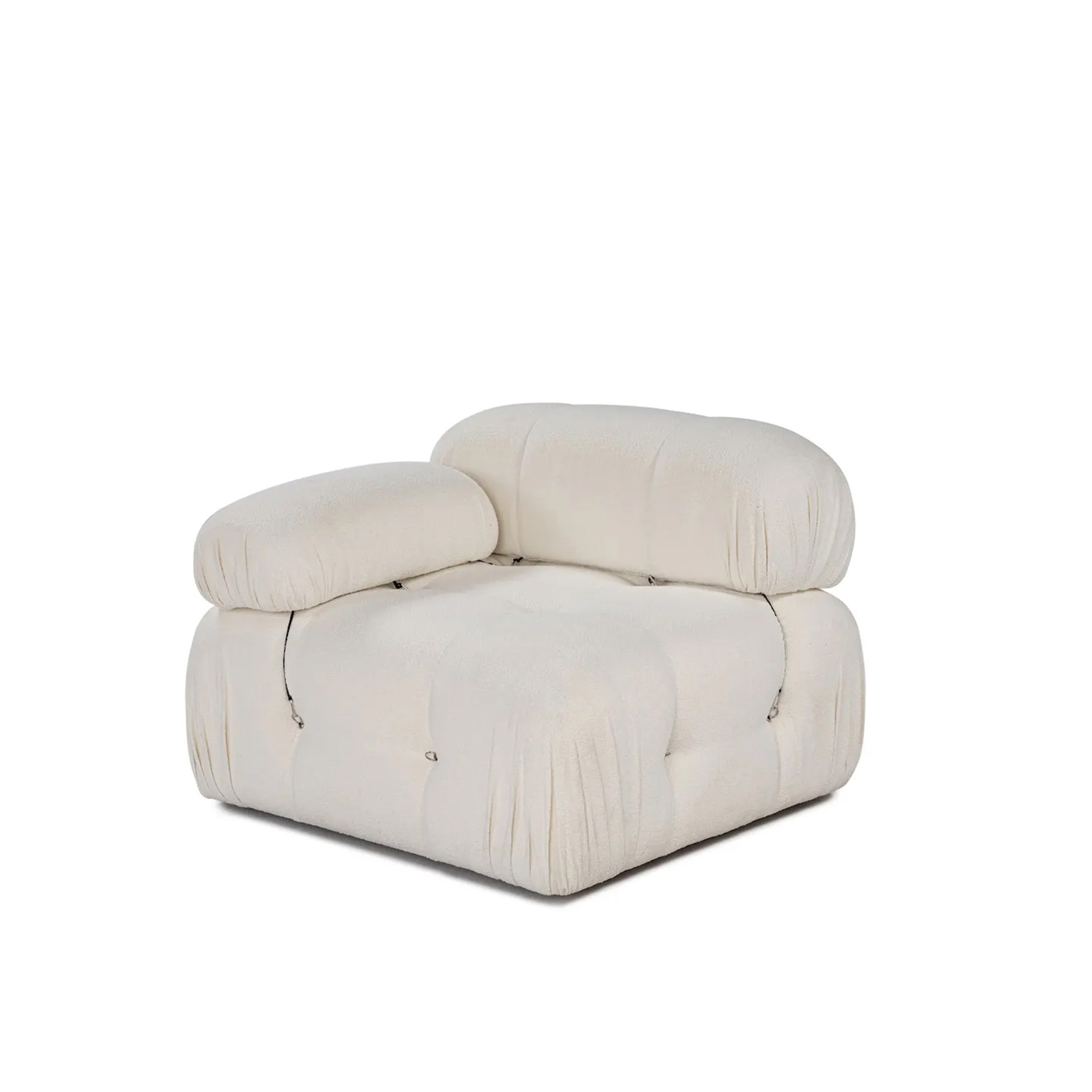 Blanca Vasen Moduuli White Bouclé