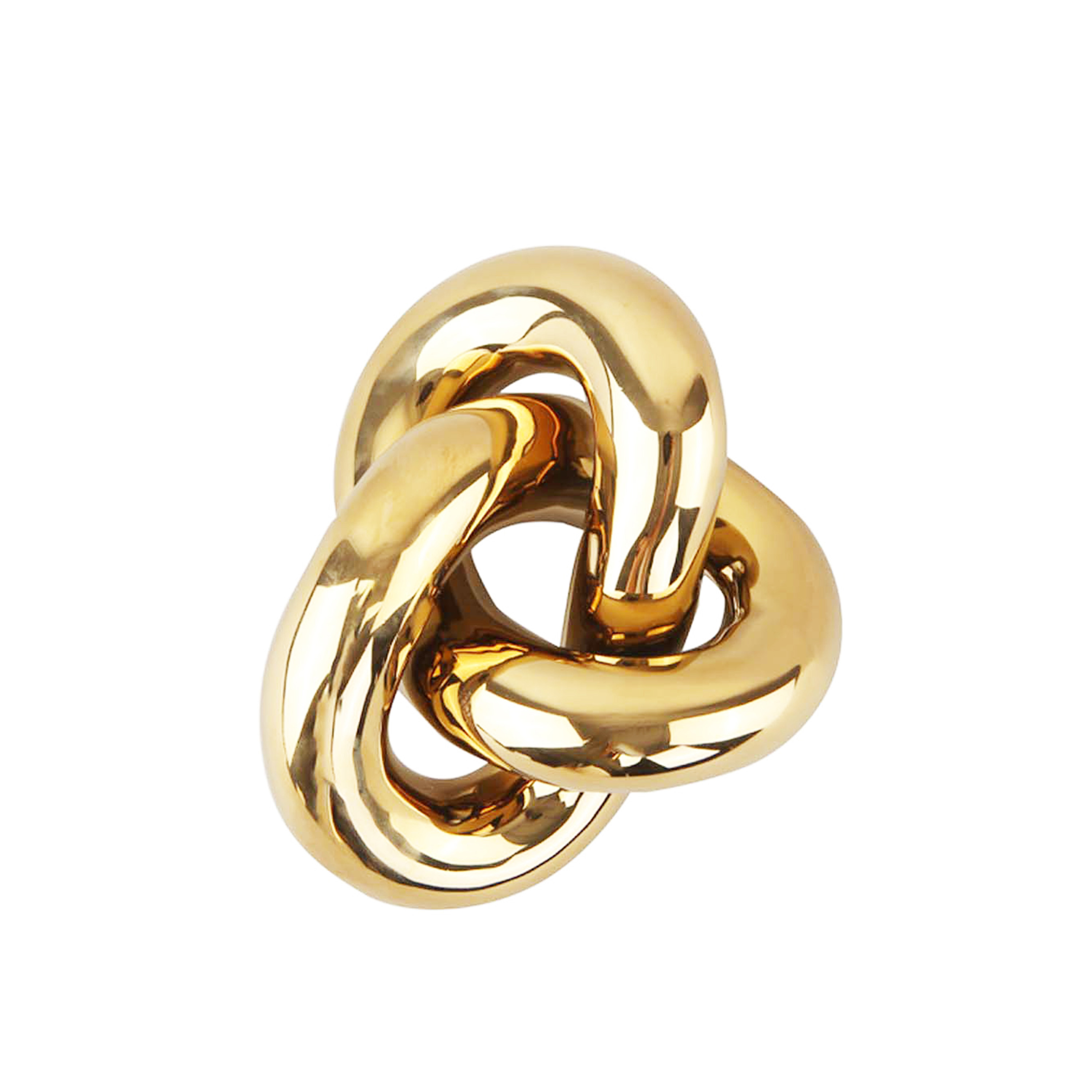 Knot Table Light Gold Small