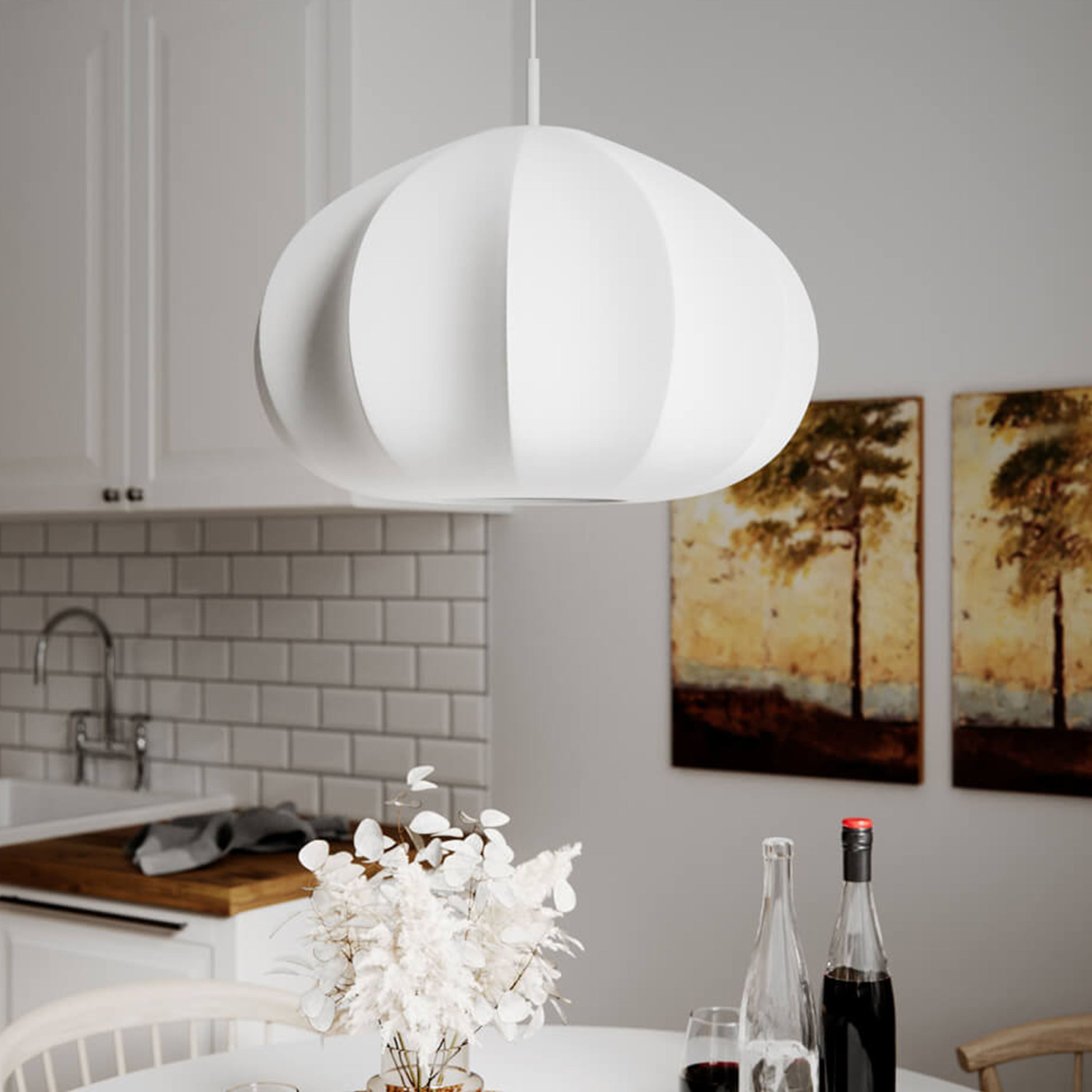 By Rydéns Ebba Taklampa Vit Ø50