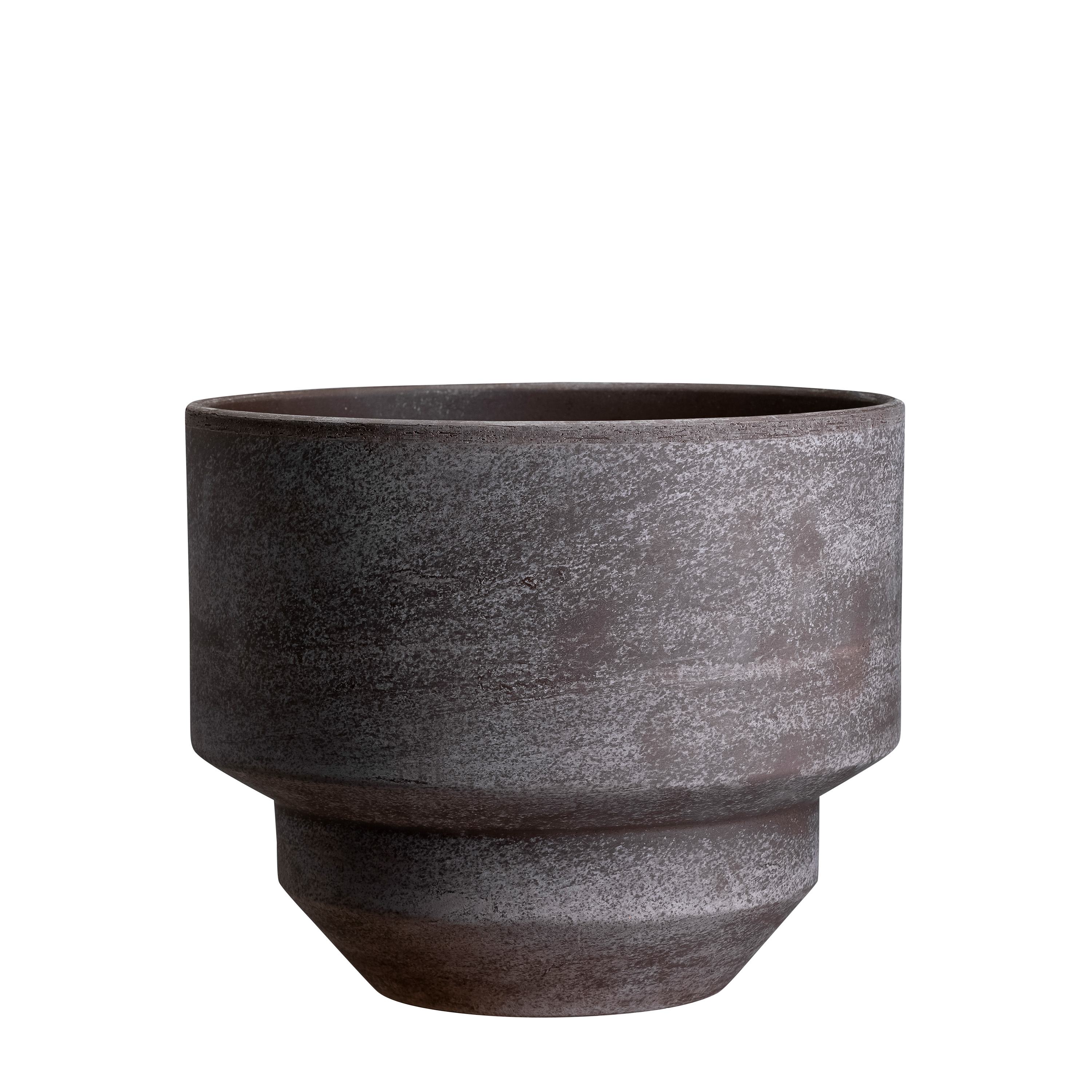Hoff Kruka Raw Grey Terracotta Ø30