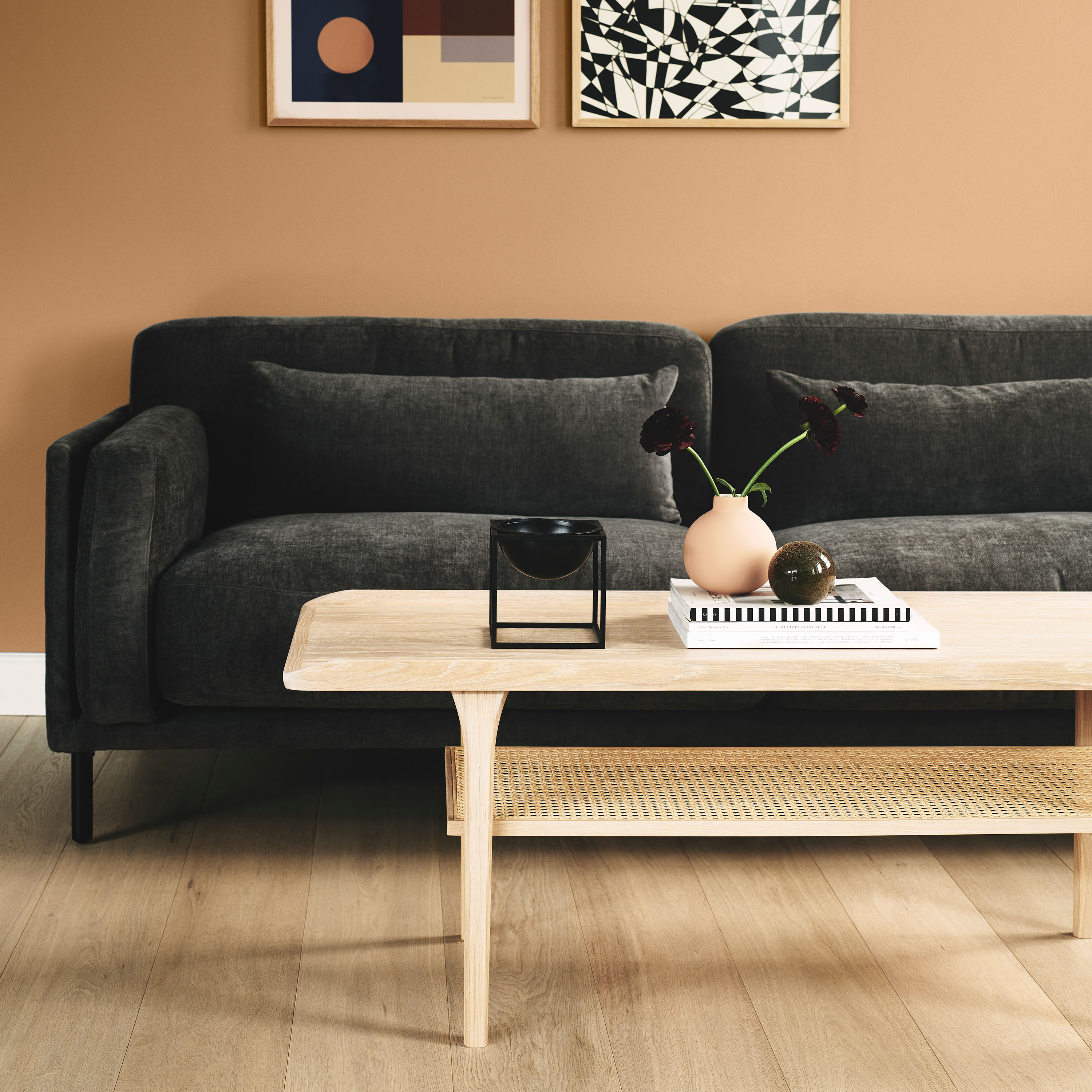 Aakjaer Furniture No.25 Sohvapöytä Valkoöljytty Tammi