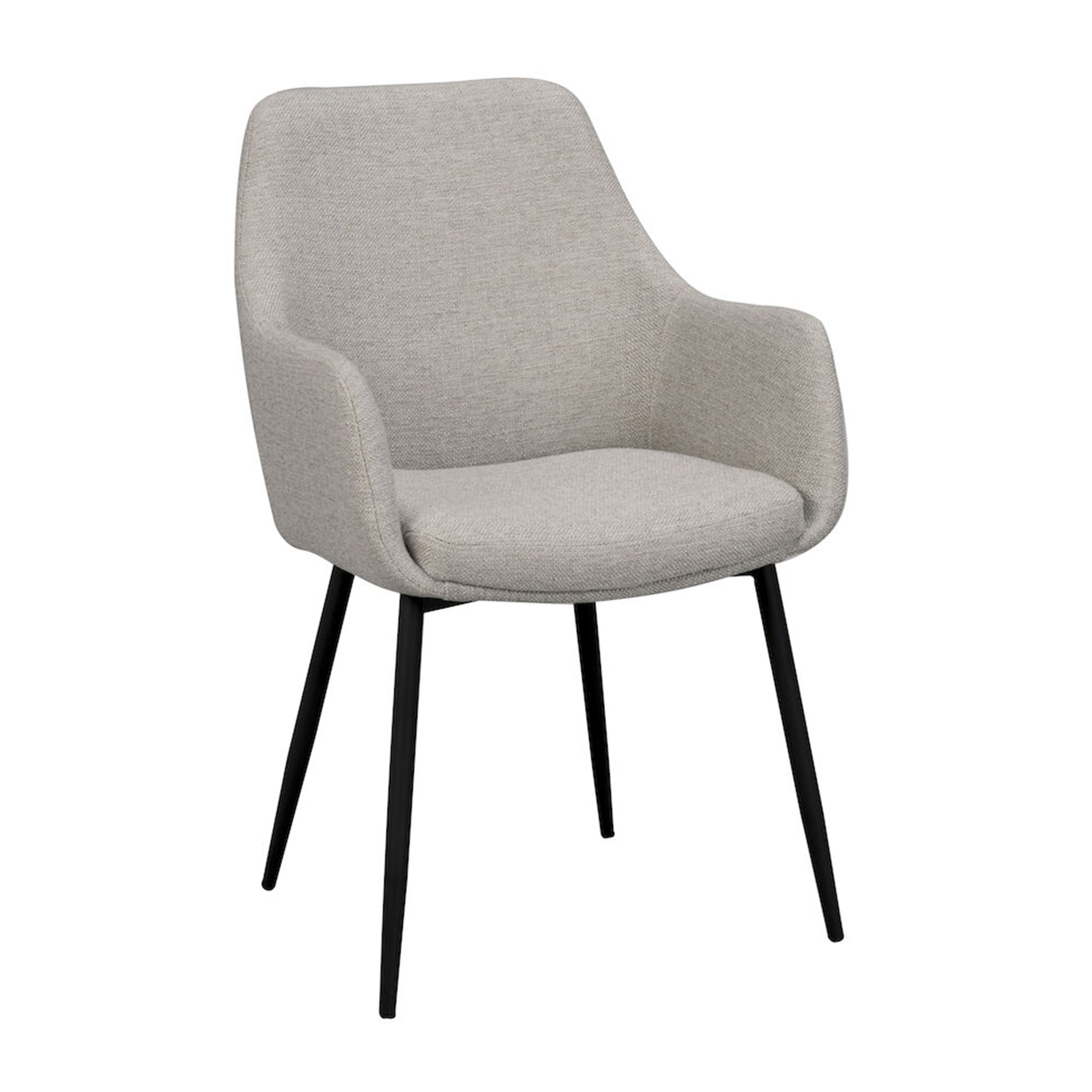 Reily Karmstol Beige/Svart