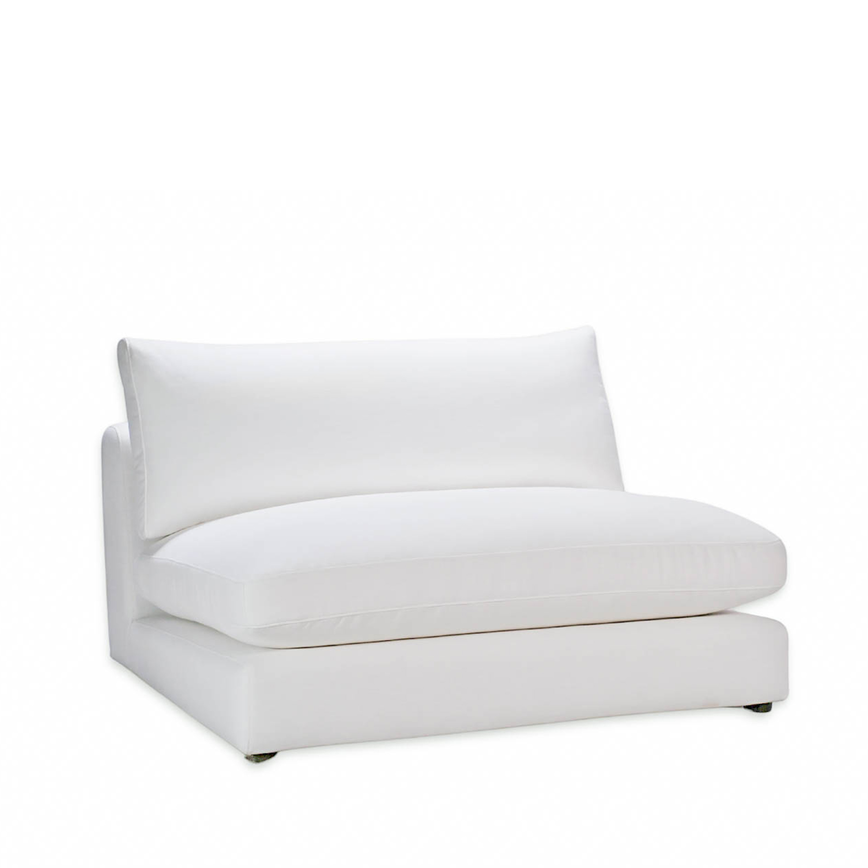 Capri 1.5-sits Soffmodul White 120cm