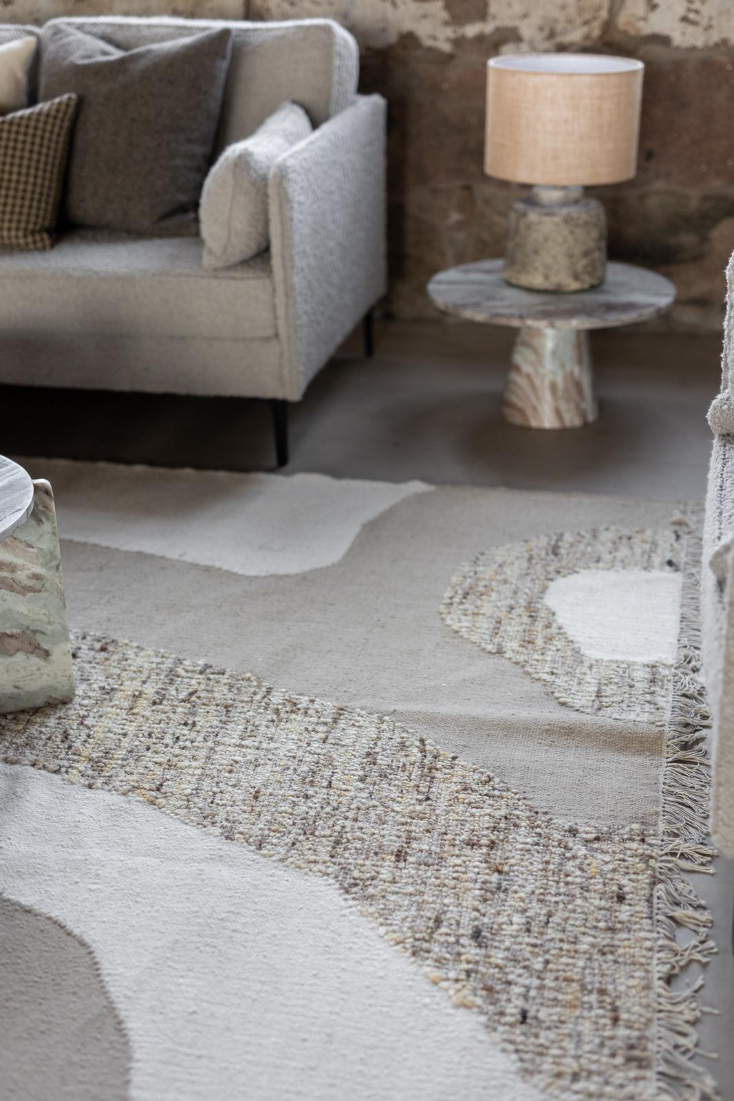 Jakobsdals Nomi Ullmatta Beige 200x300