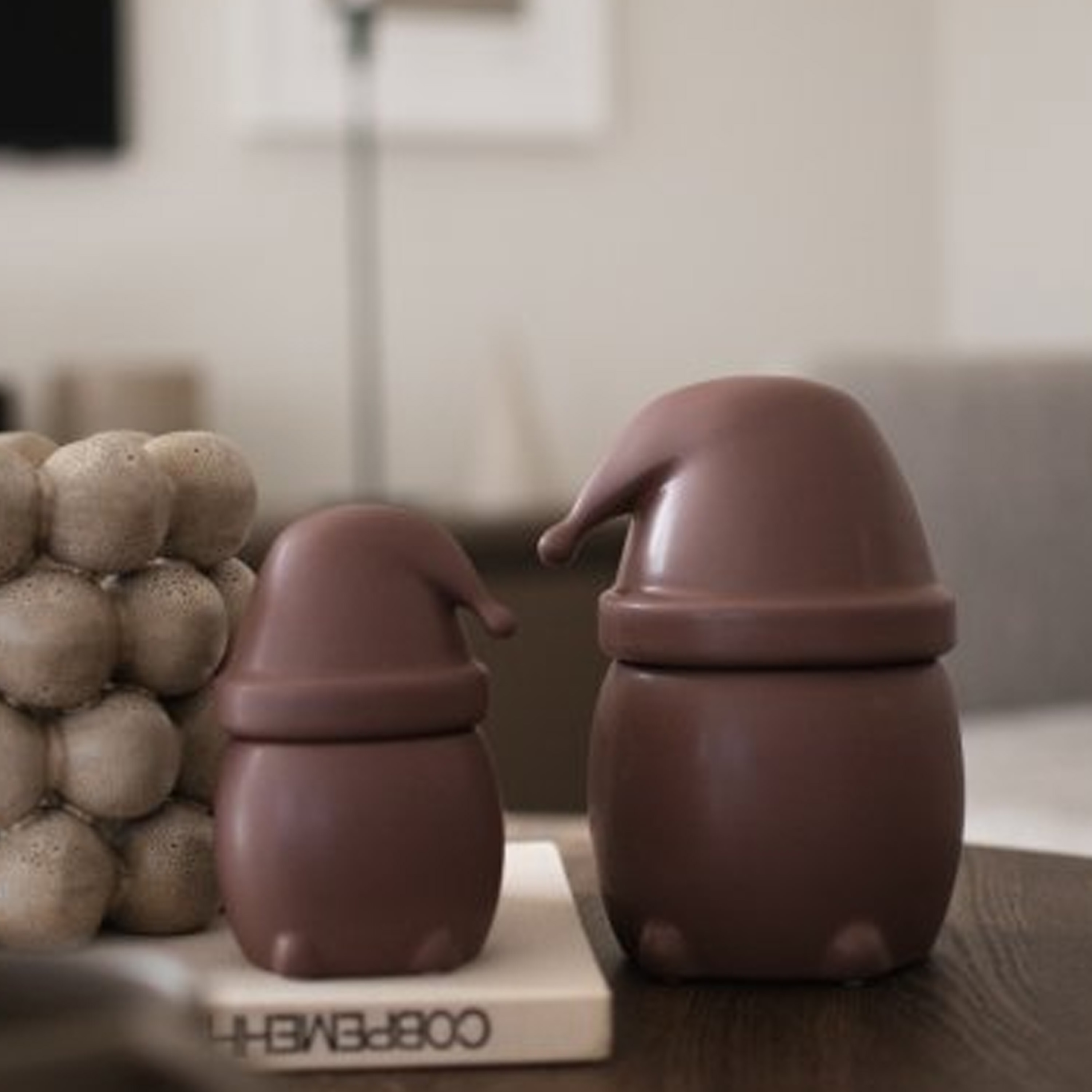 DBKD Eating Santa Burk Maroon Large