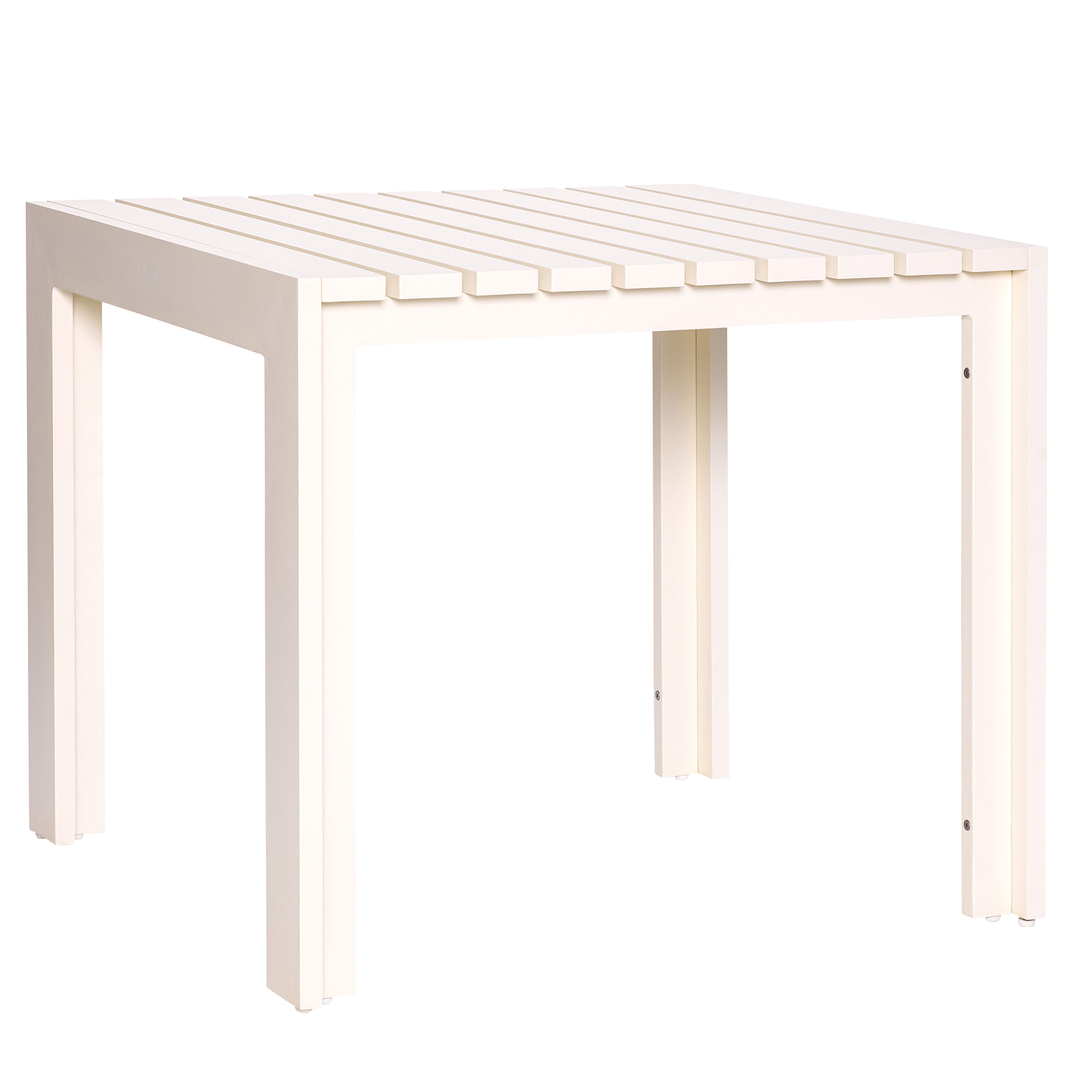 Haus Dining Table Small Beige 80x80