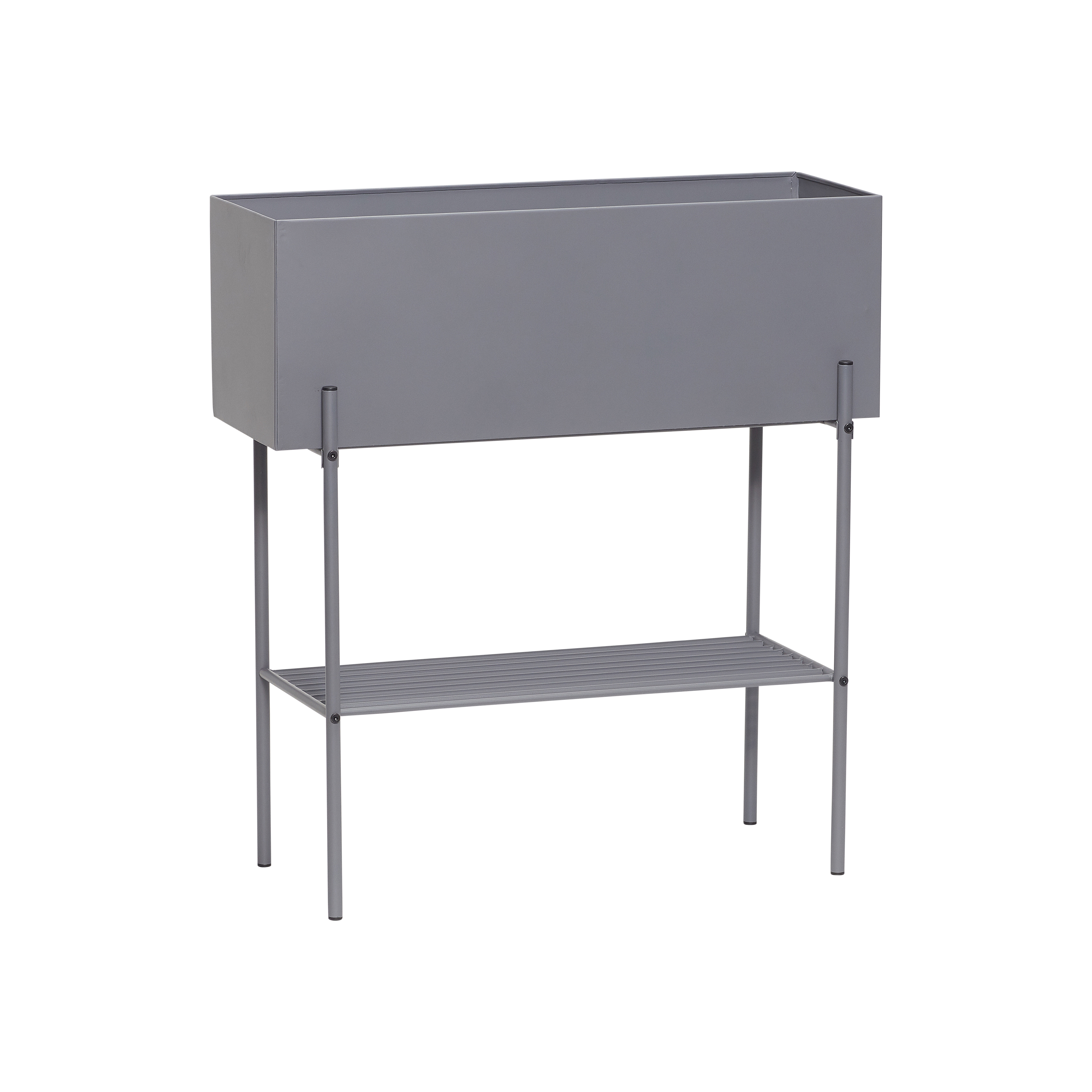 Hübsch Norm Blomlåda Svart 70cm