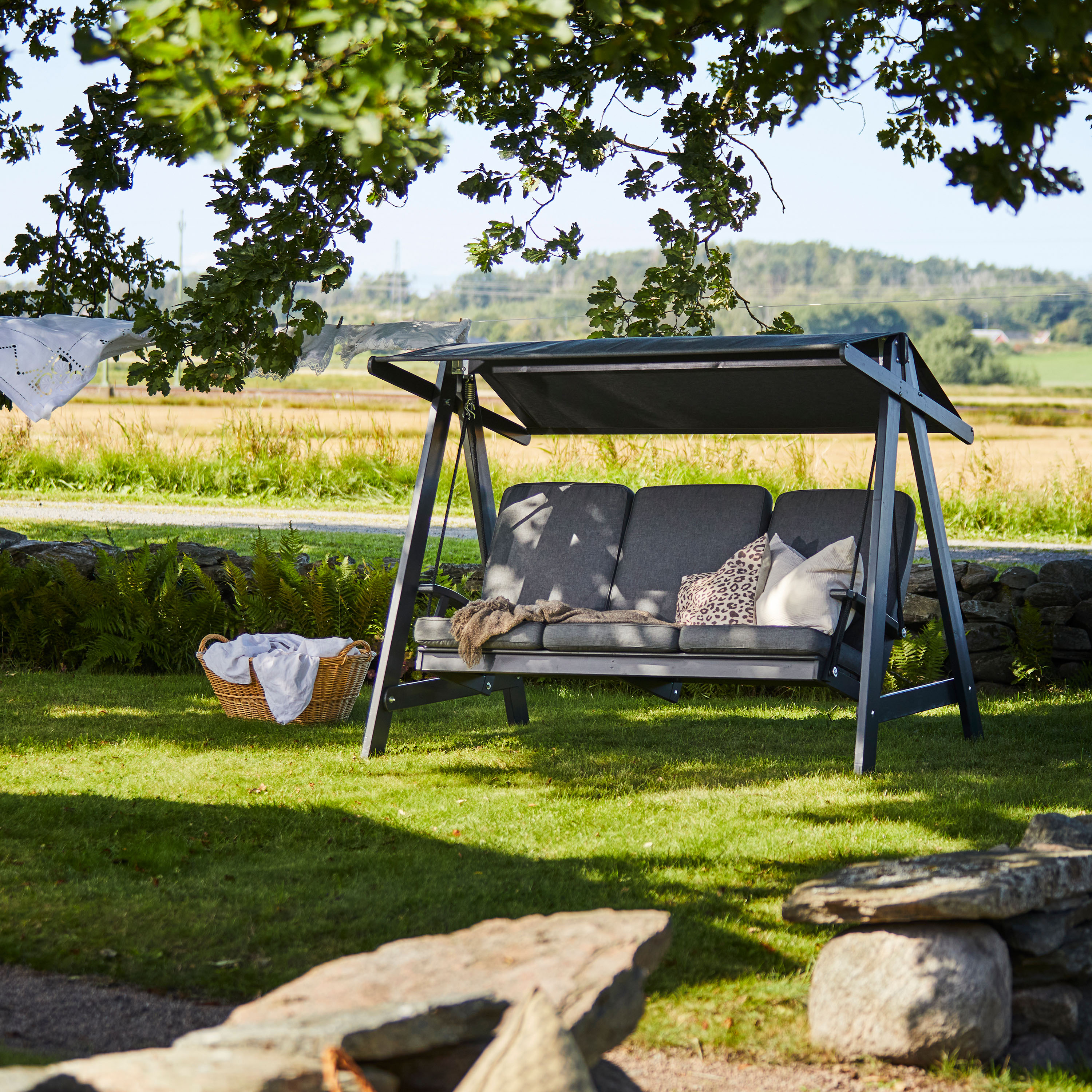 Hillerstorp Aspö Hammock Orkangrå/Grå