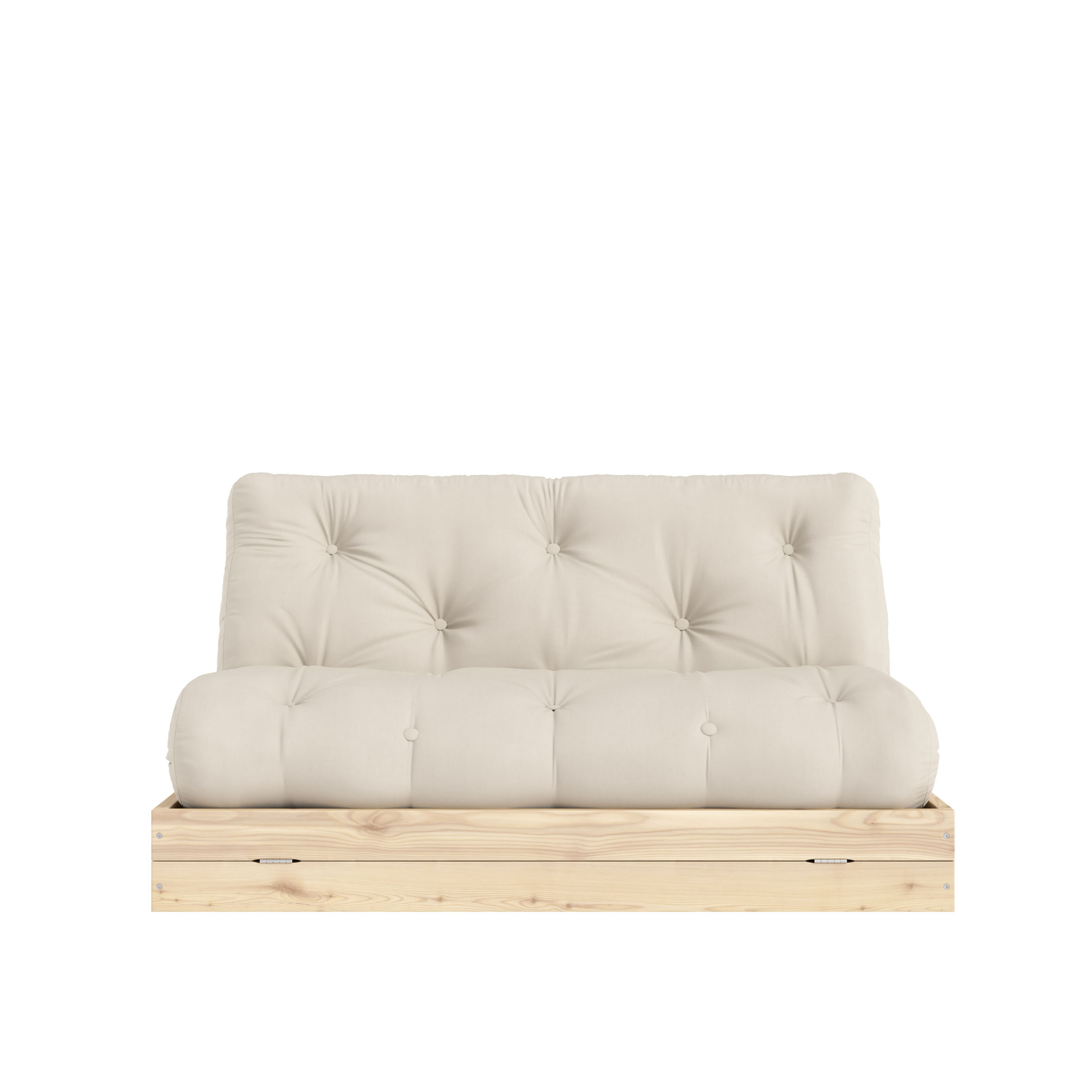 Karup Design Flip Vuodesohva Raw patjalla Beige 140x200