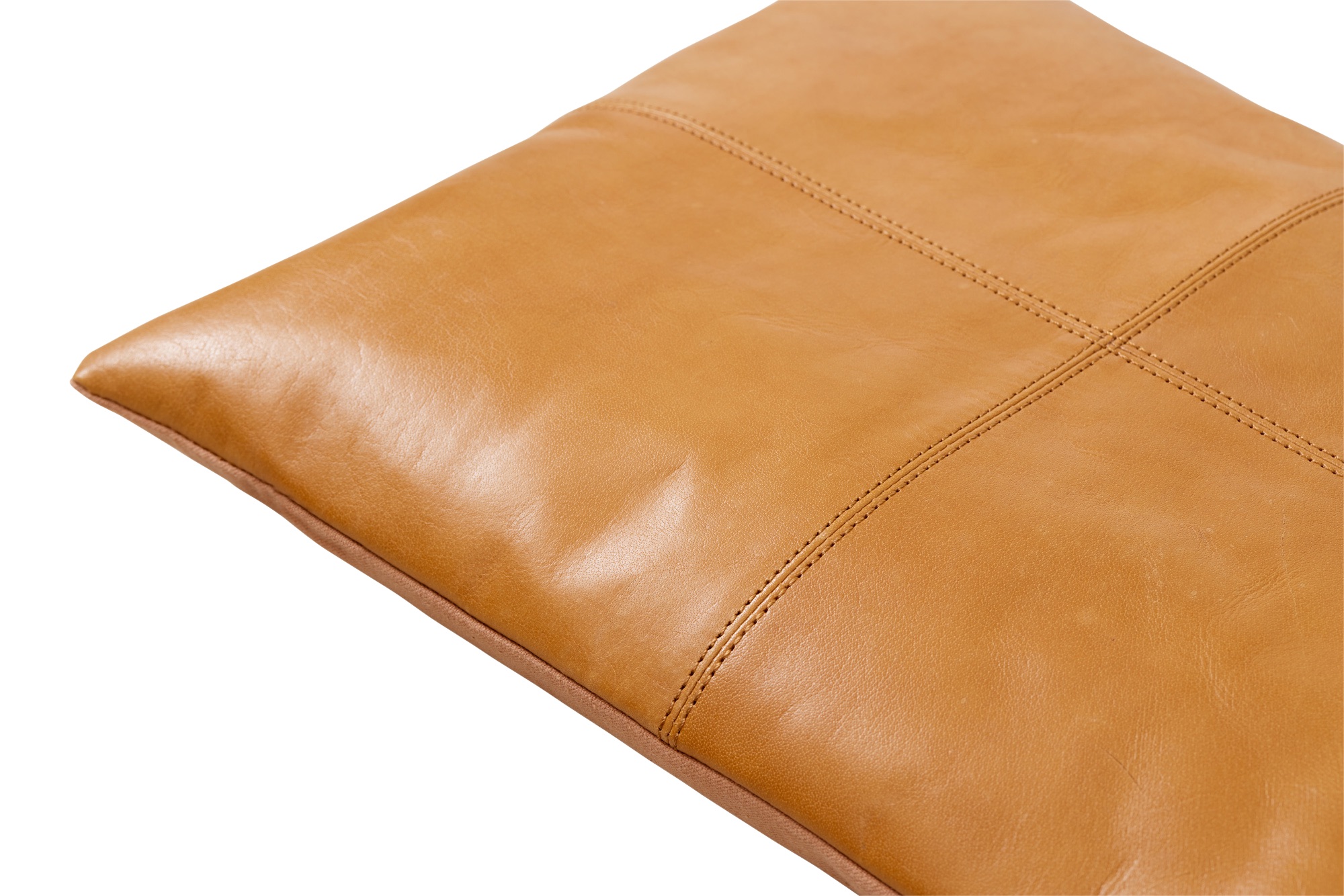 Cinas Sittdyna Bänk Läder Ljusbrun 73x35cm