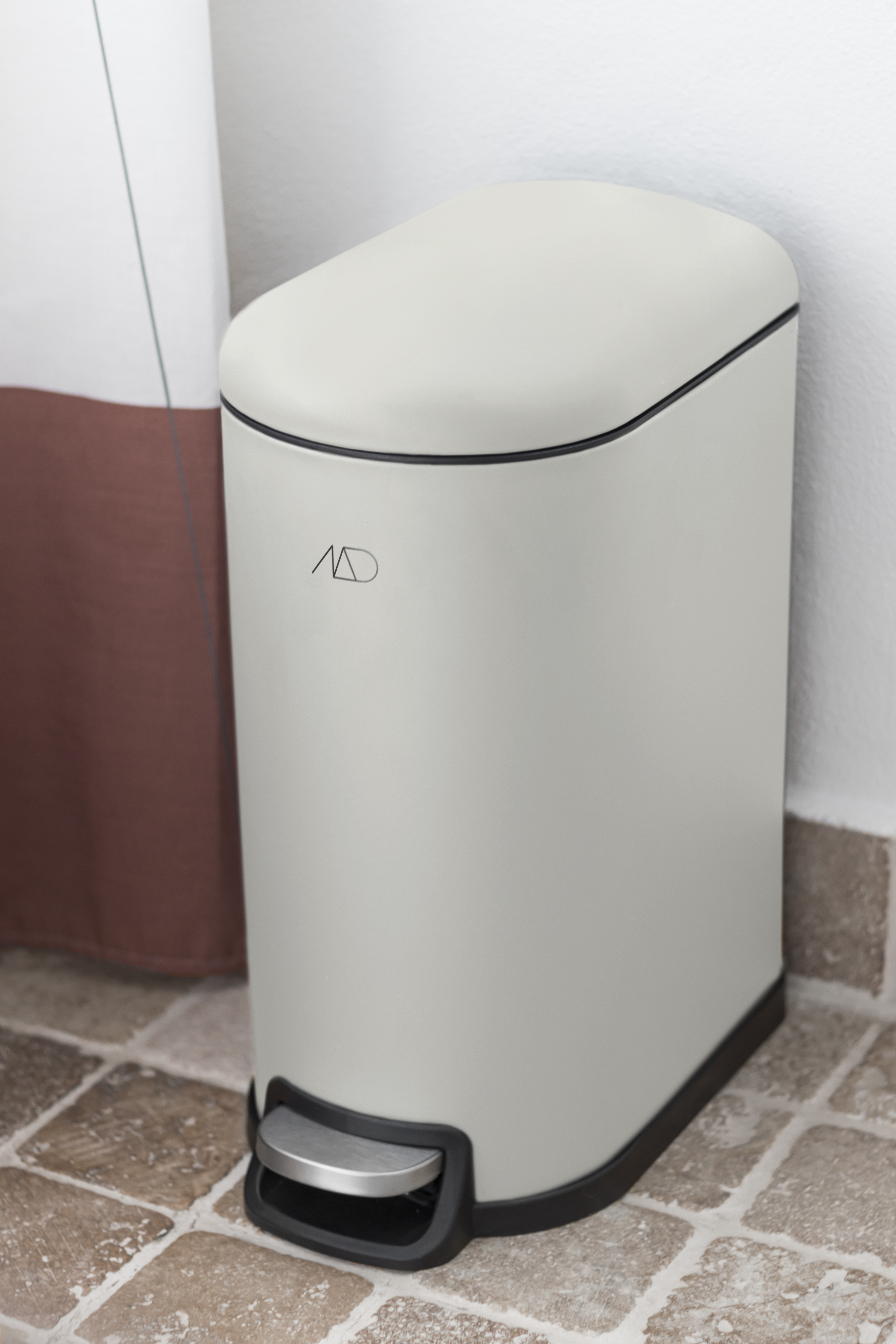 Mette Ditmer Walther Pedalbøtte Off-White 10L