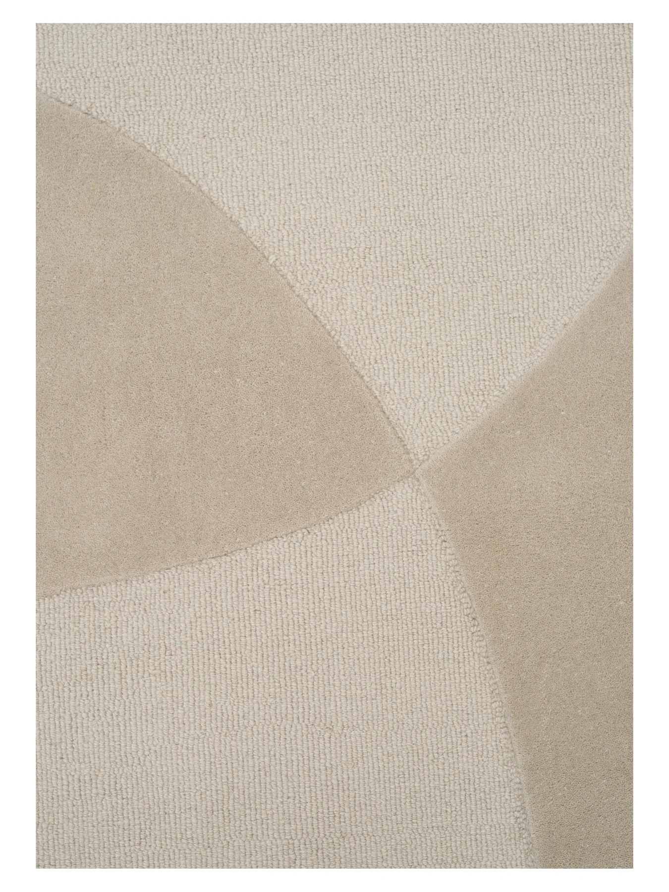 Linie Design Split Plains Ullmatta Beige 170x240