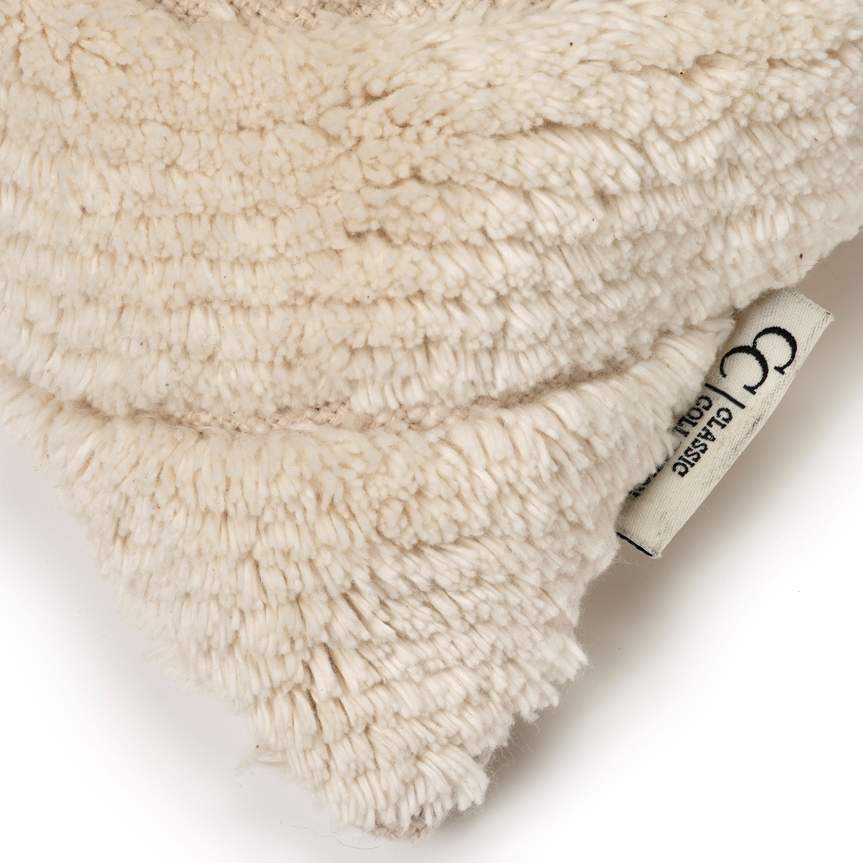Classic Collection Swirl Kuddfodral Off White 50x50