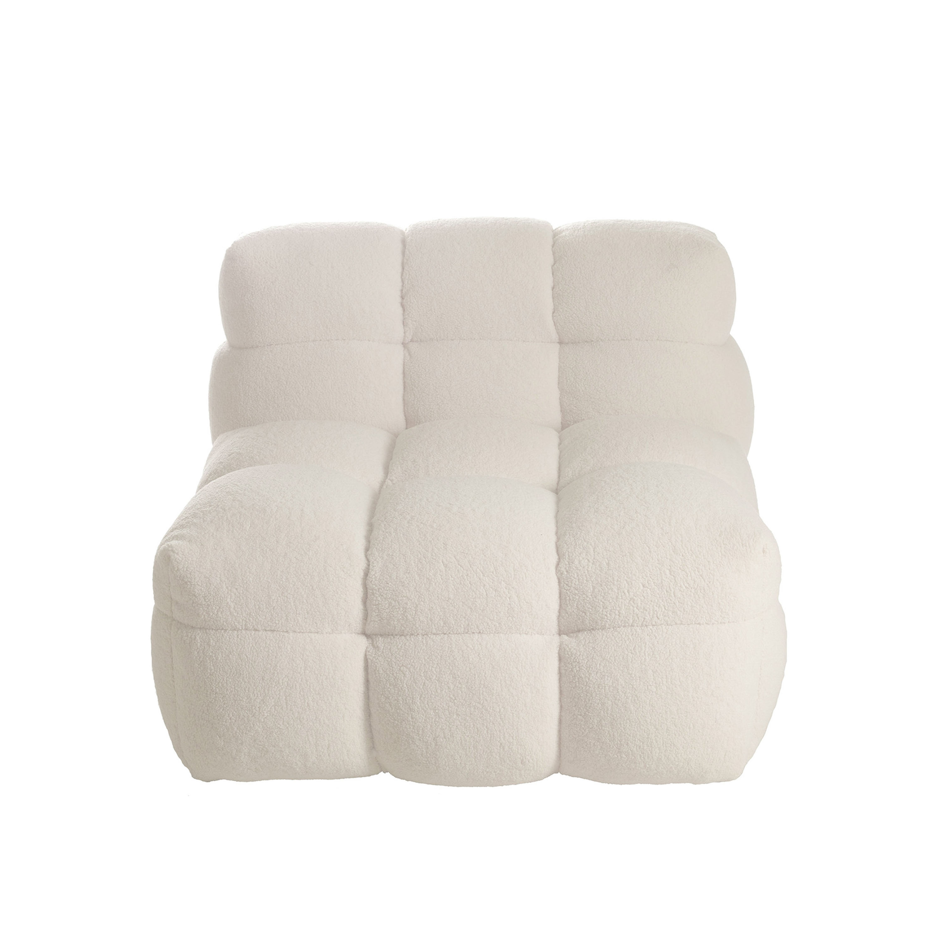 Billie Loungestol Creme Teddy 89cm