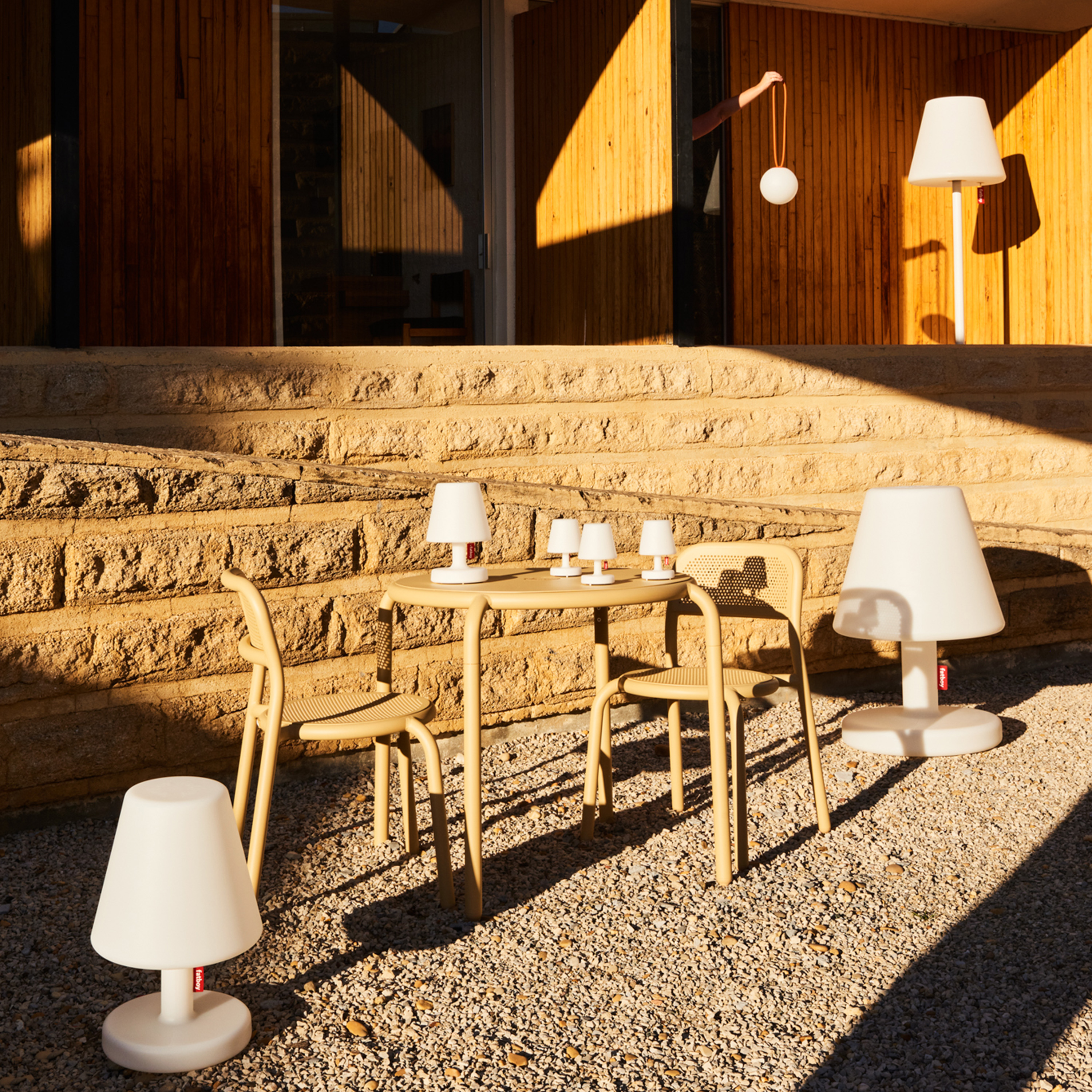 Fatboy Edison the Giant Golvlampa Vit 182cm