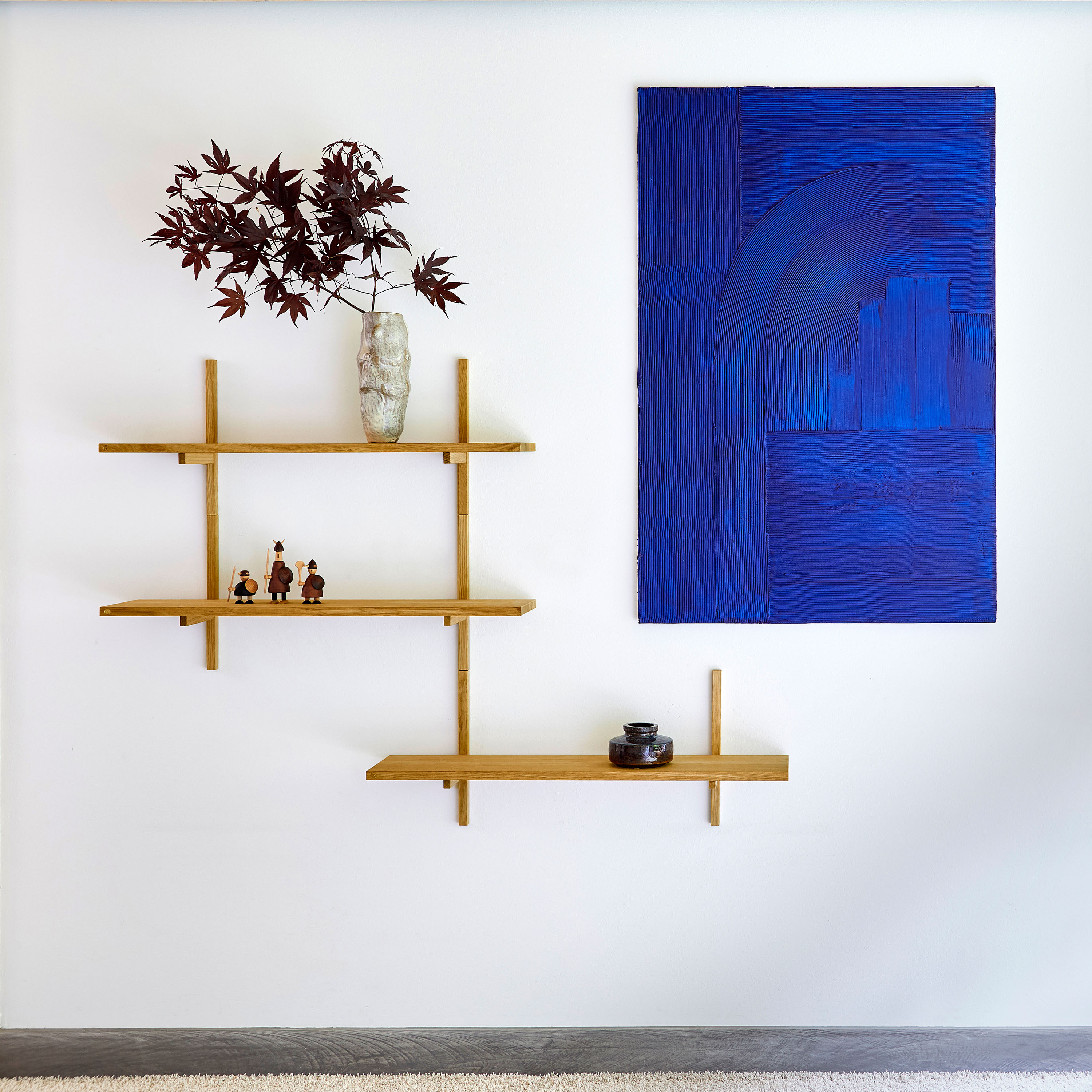 Andersen Furniture A-Light Vägghylla Oljad Ek 90x35